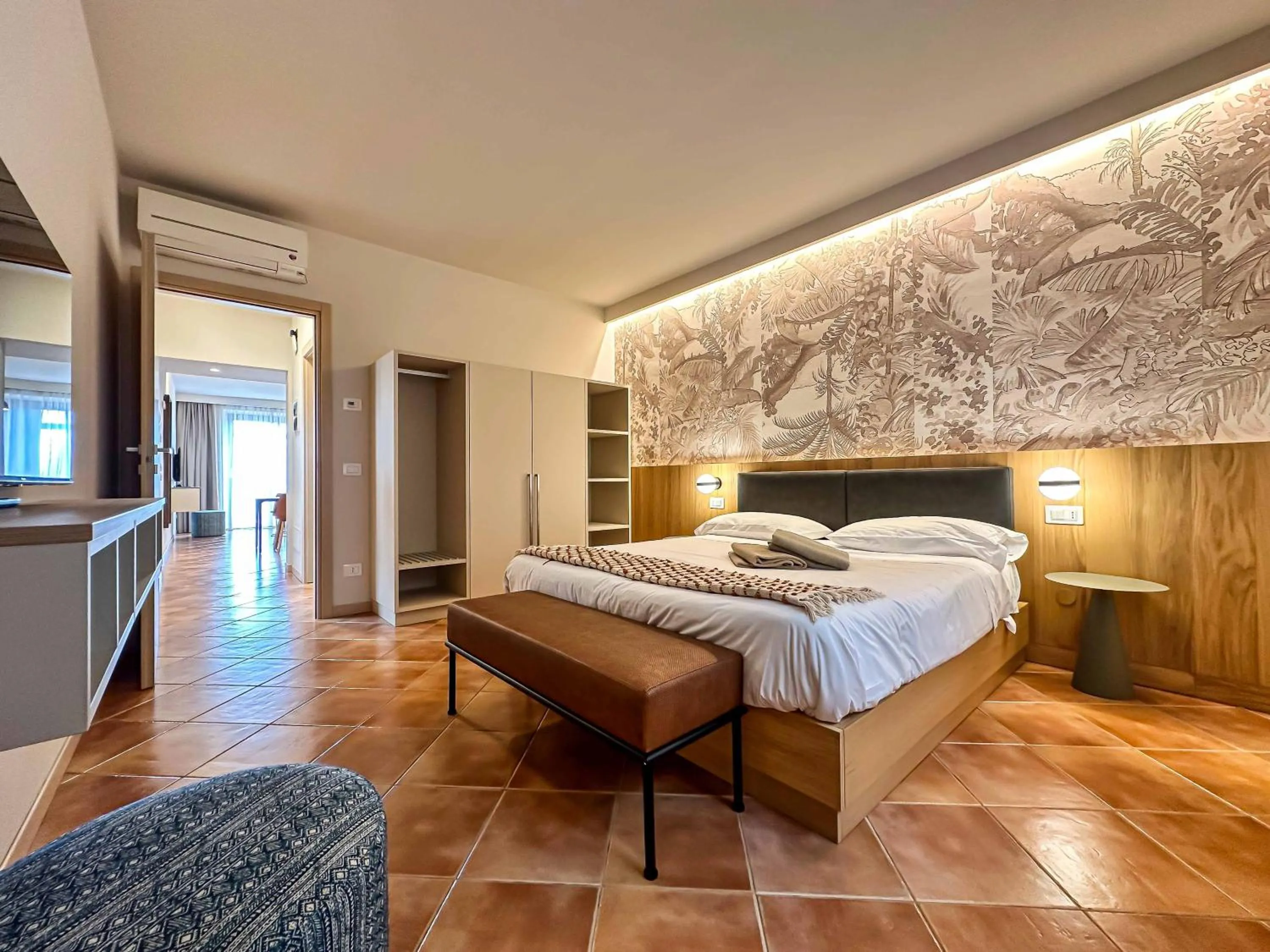 Bed in Castello Belvedere Apartments