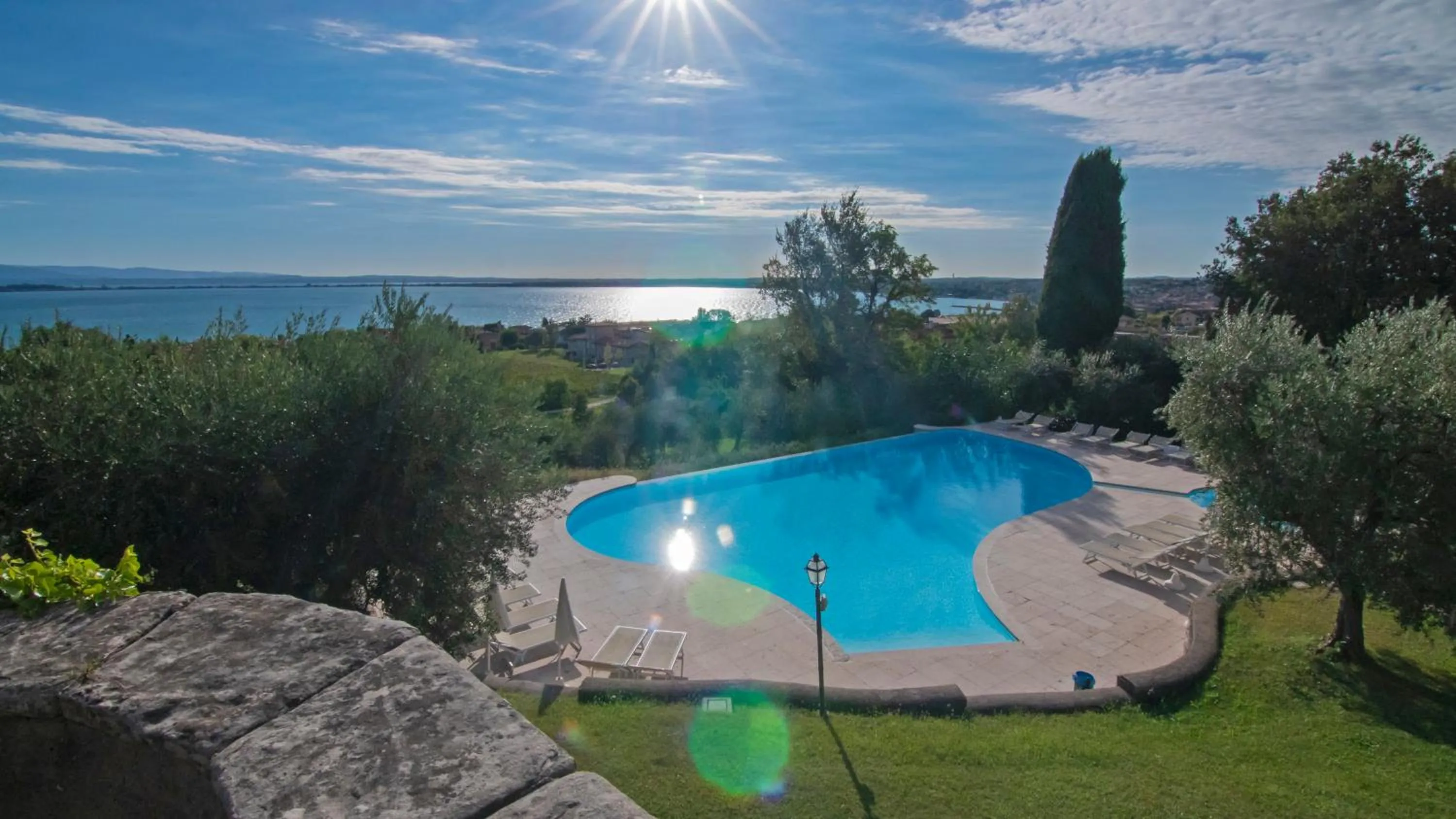 Natural landscape in Castello Belvedere Apartments