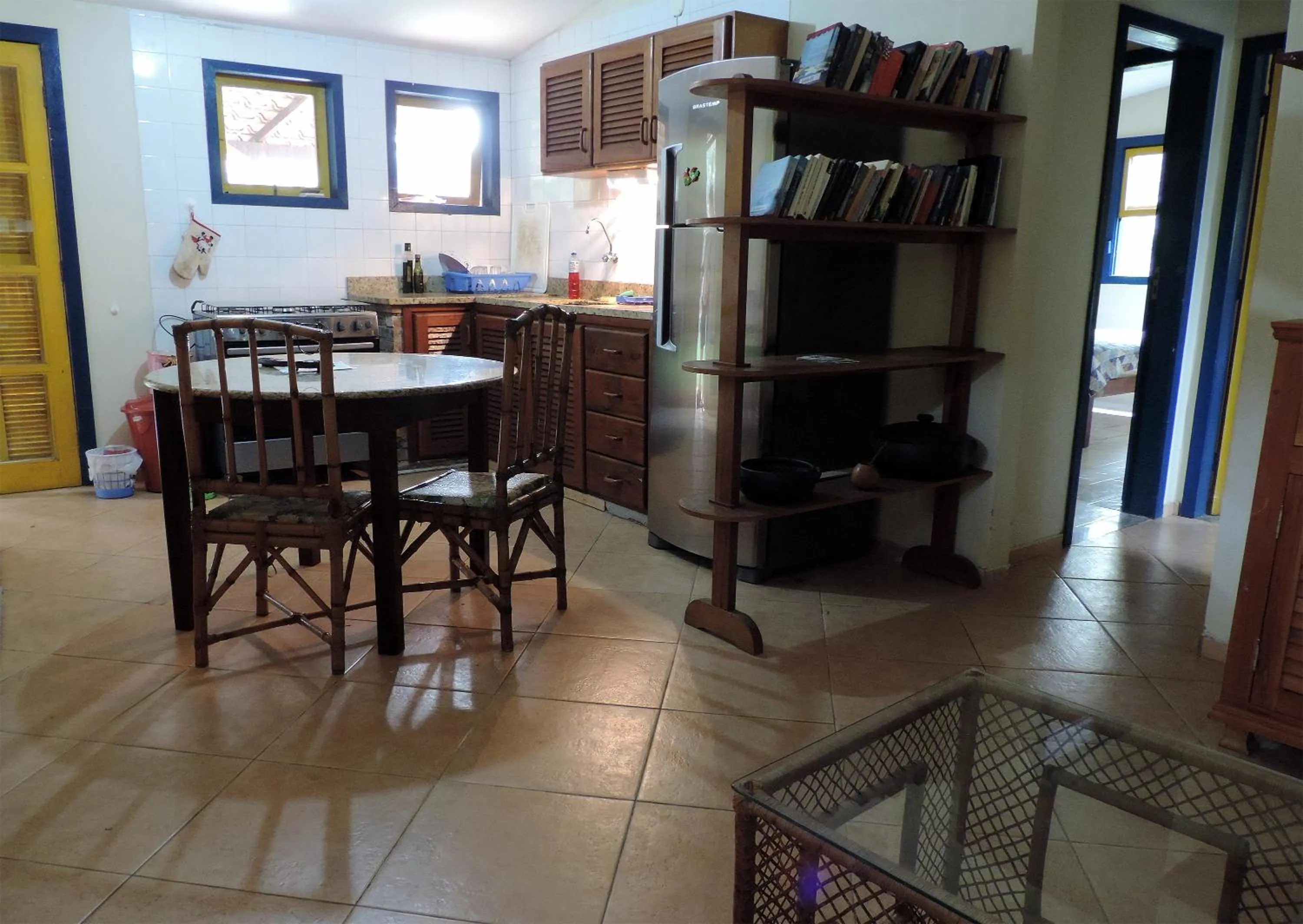 Kitchen or kitchenette in Pousada Alicia