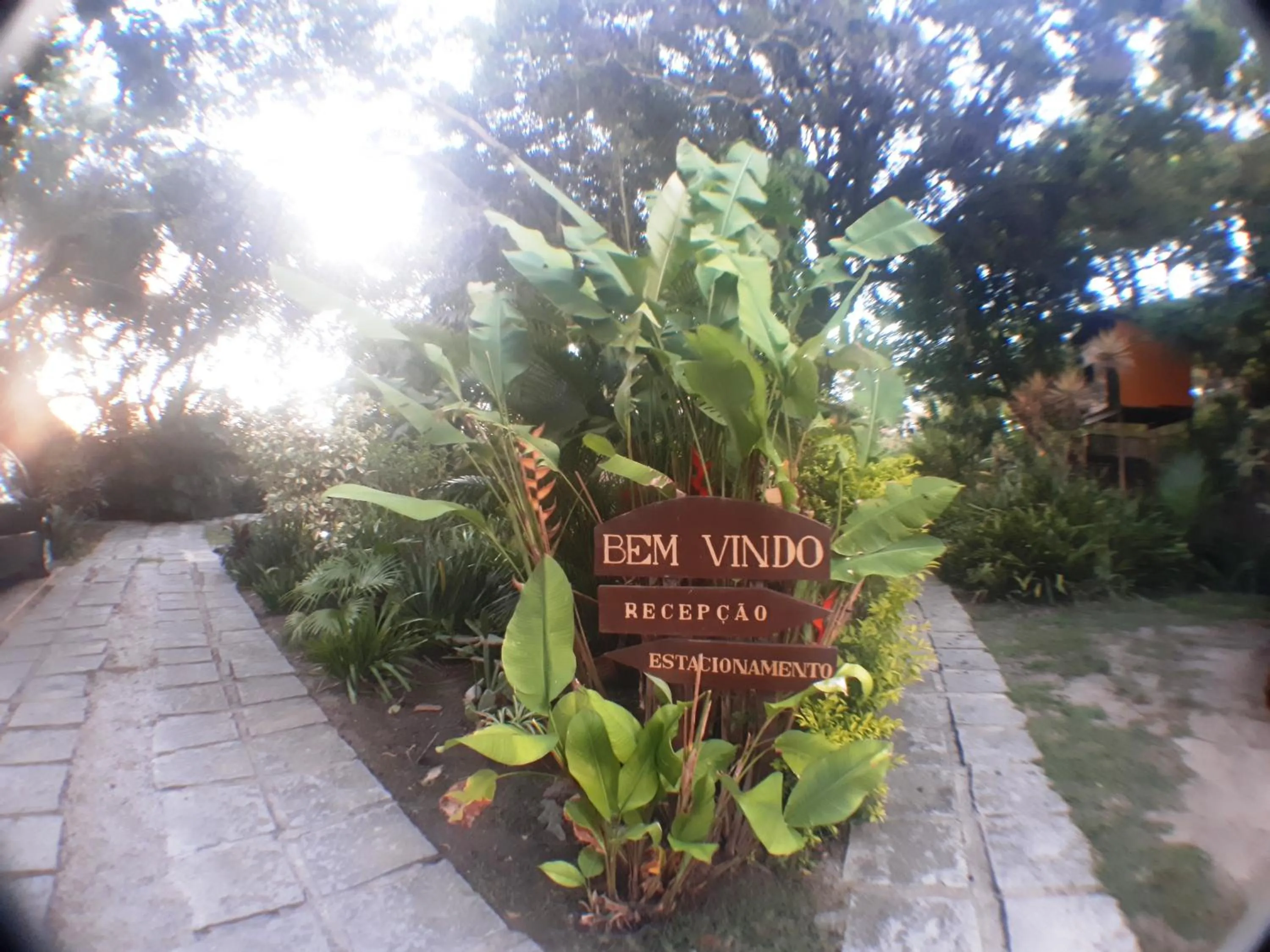 Property building in Pousada Alicia