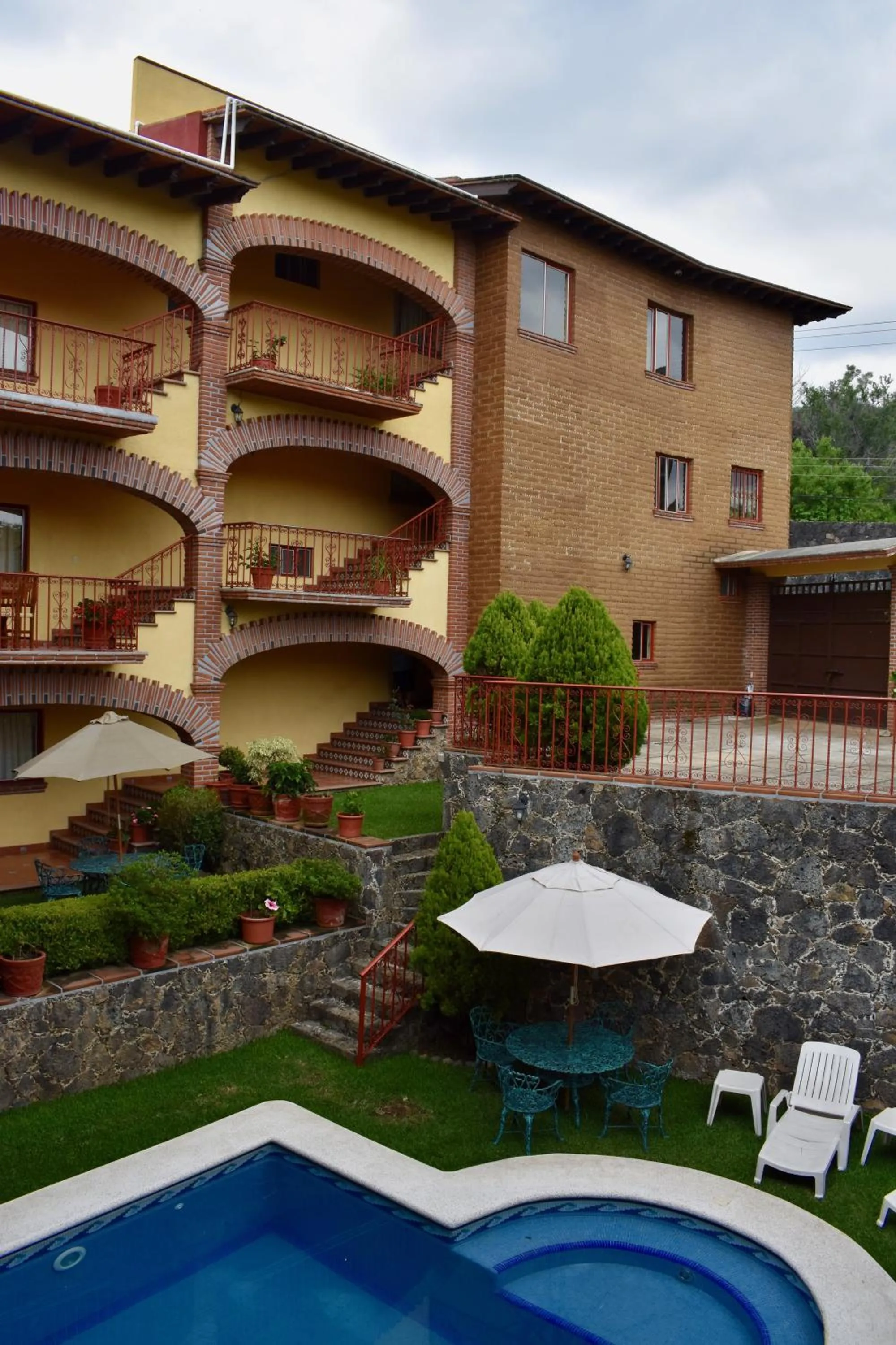 Garden in Posada Rincon Magico