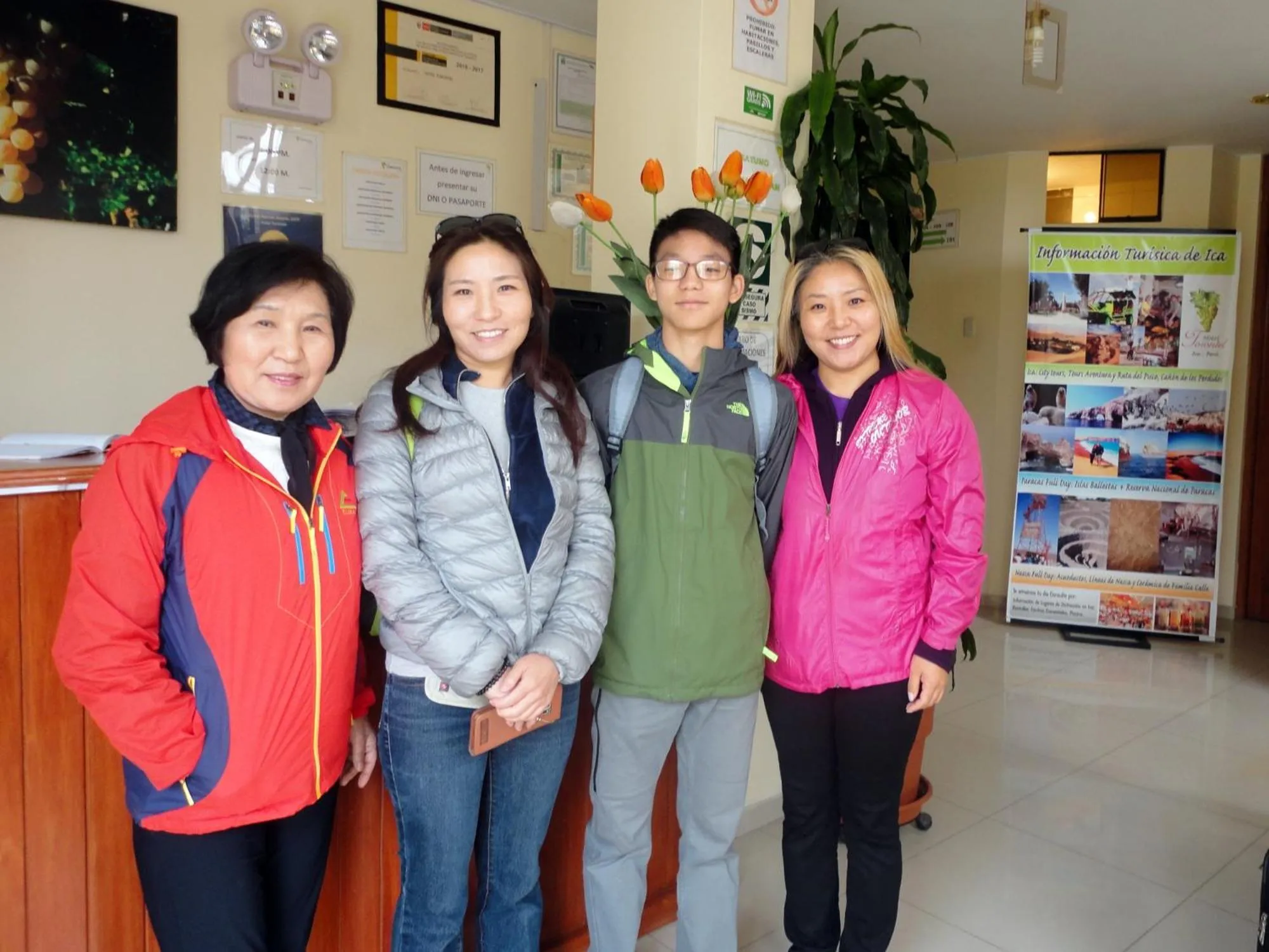 Family in Hotel Torontel