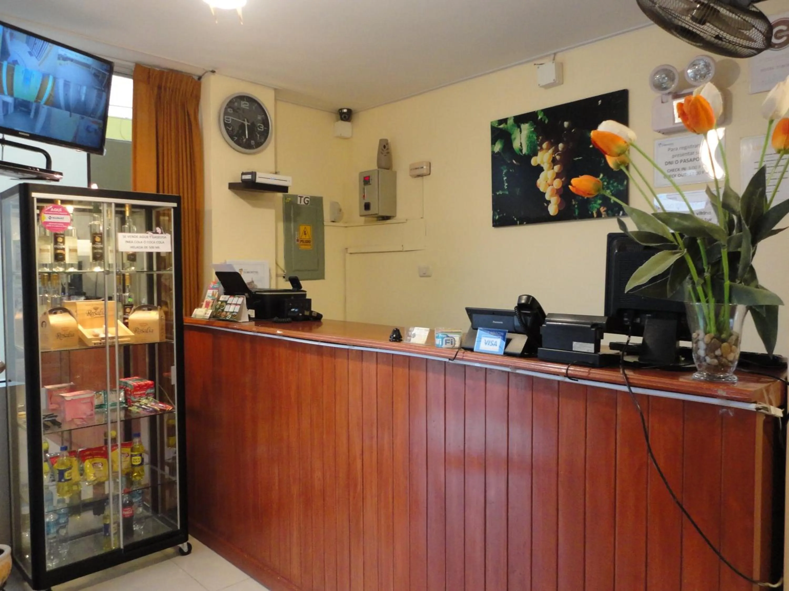 Lobby or reception in Hotel Torontel