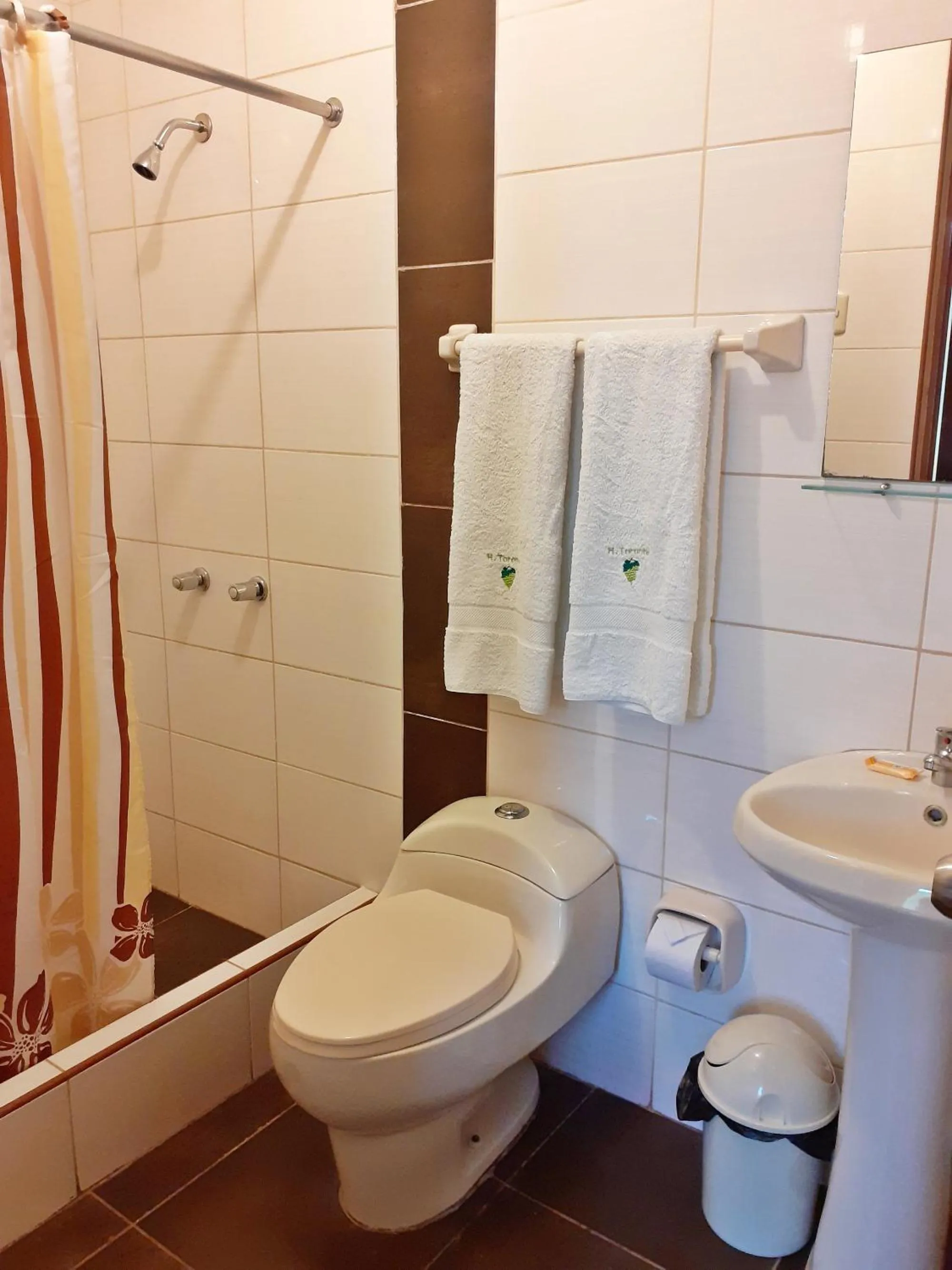 Bathroom in Hotel Torontel