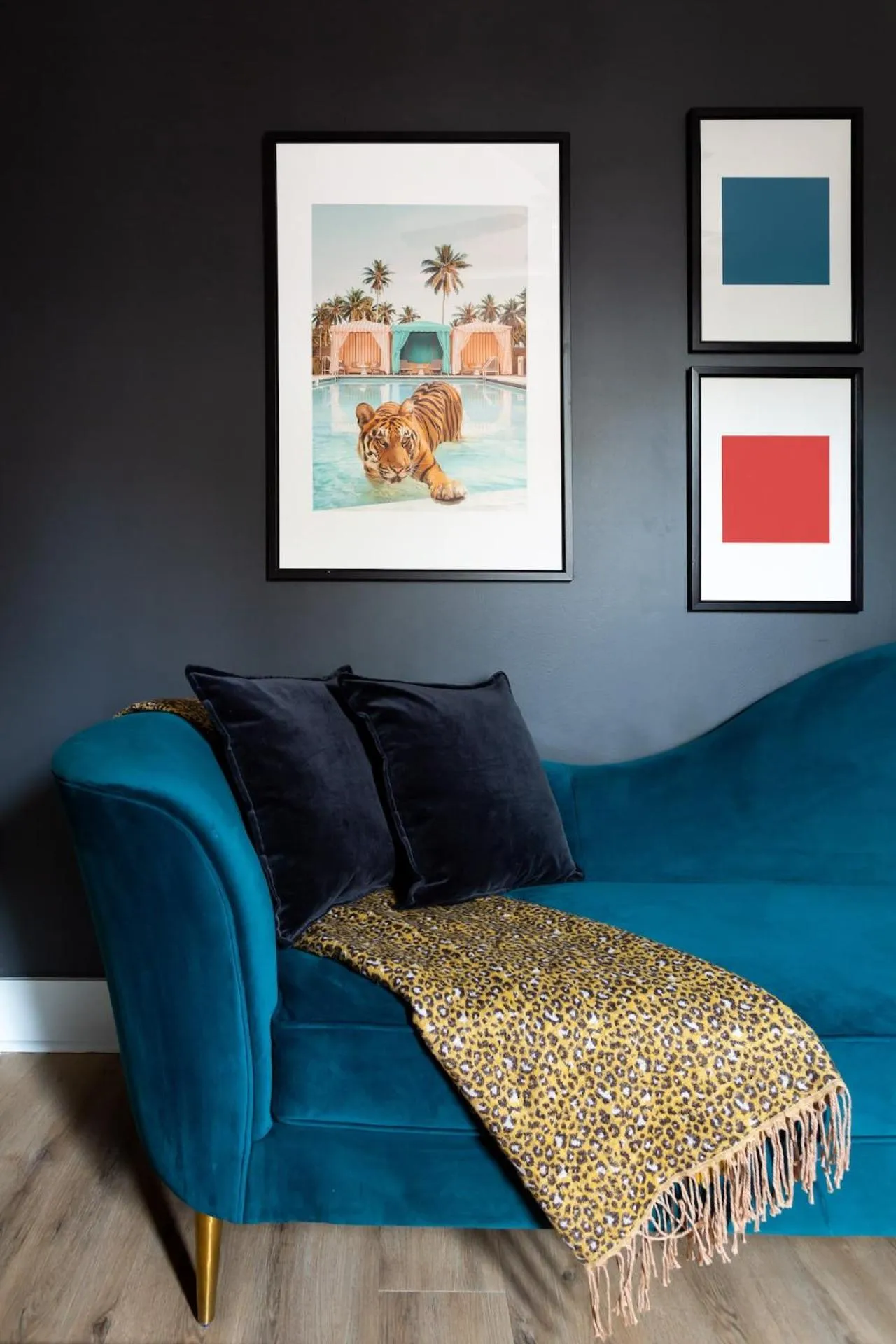 Living room in Kasa Edison House South End Dilworth Charlotte