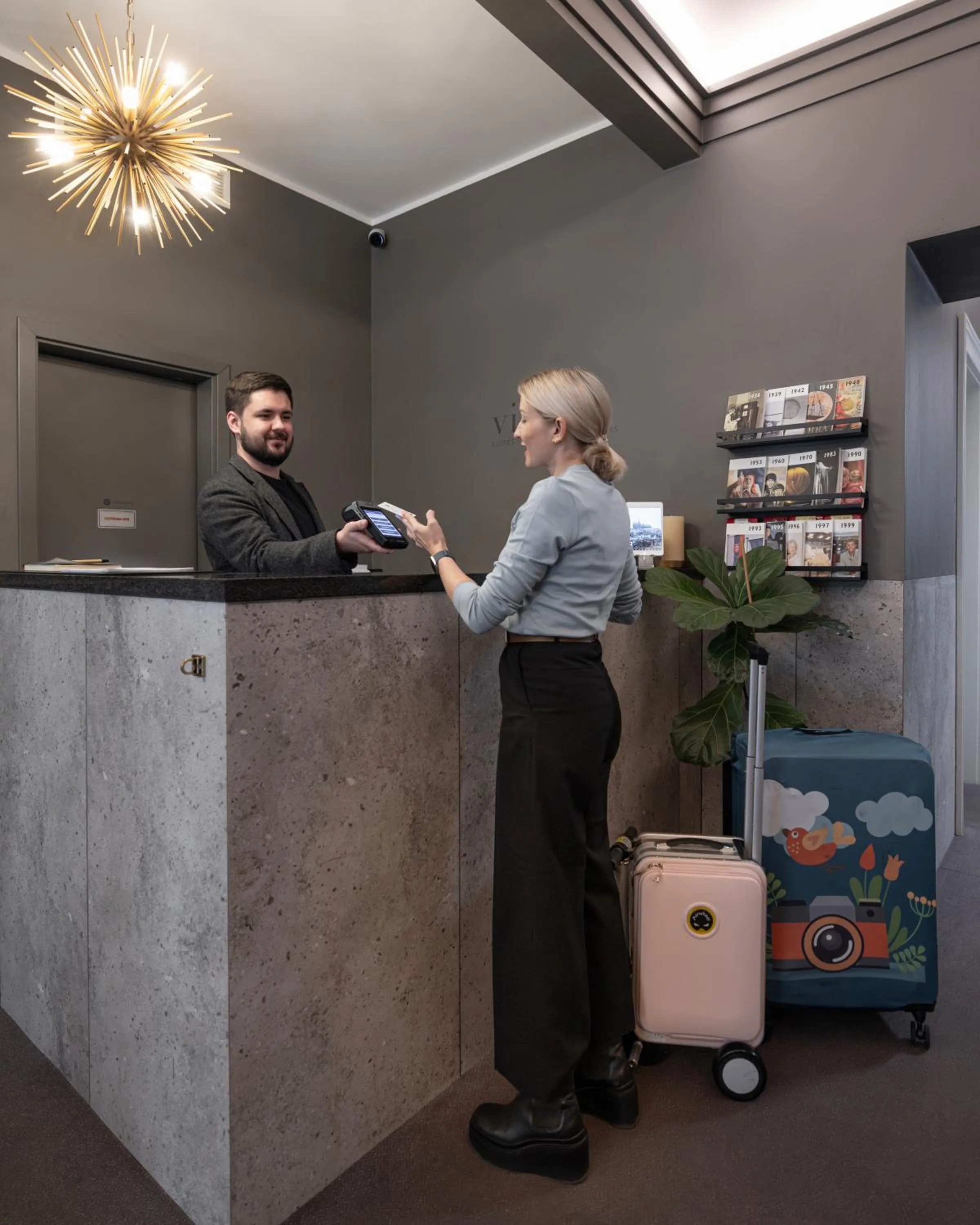 Lobby or reception in The Viaduct - Suites & More