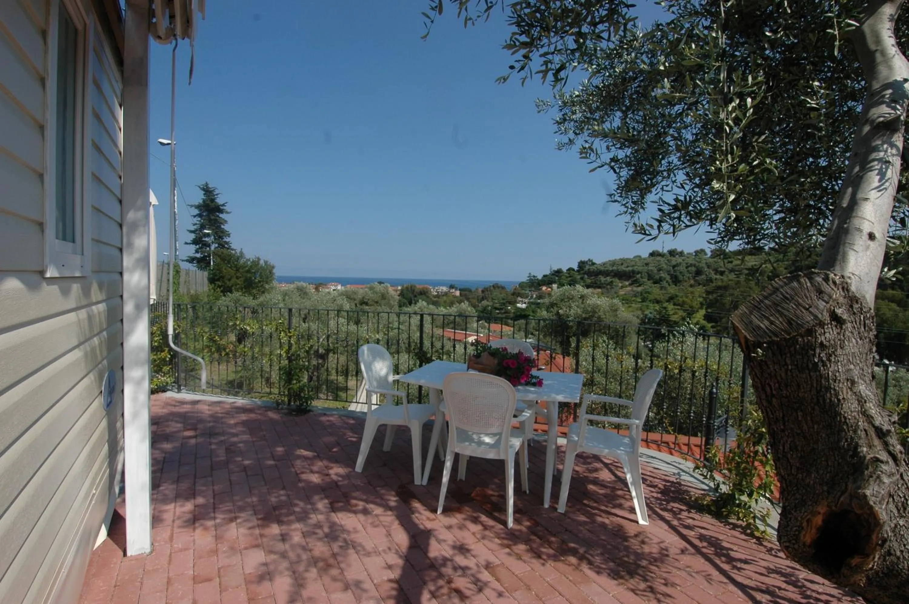 Balcony/Terrace in Camping Edy