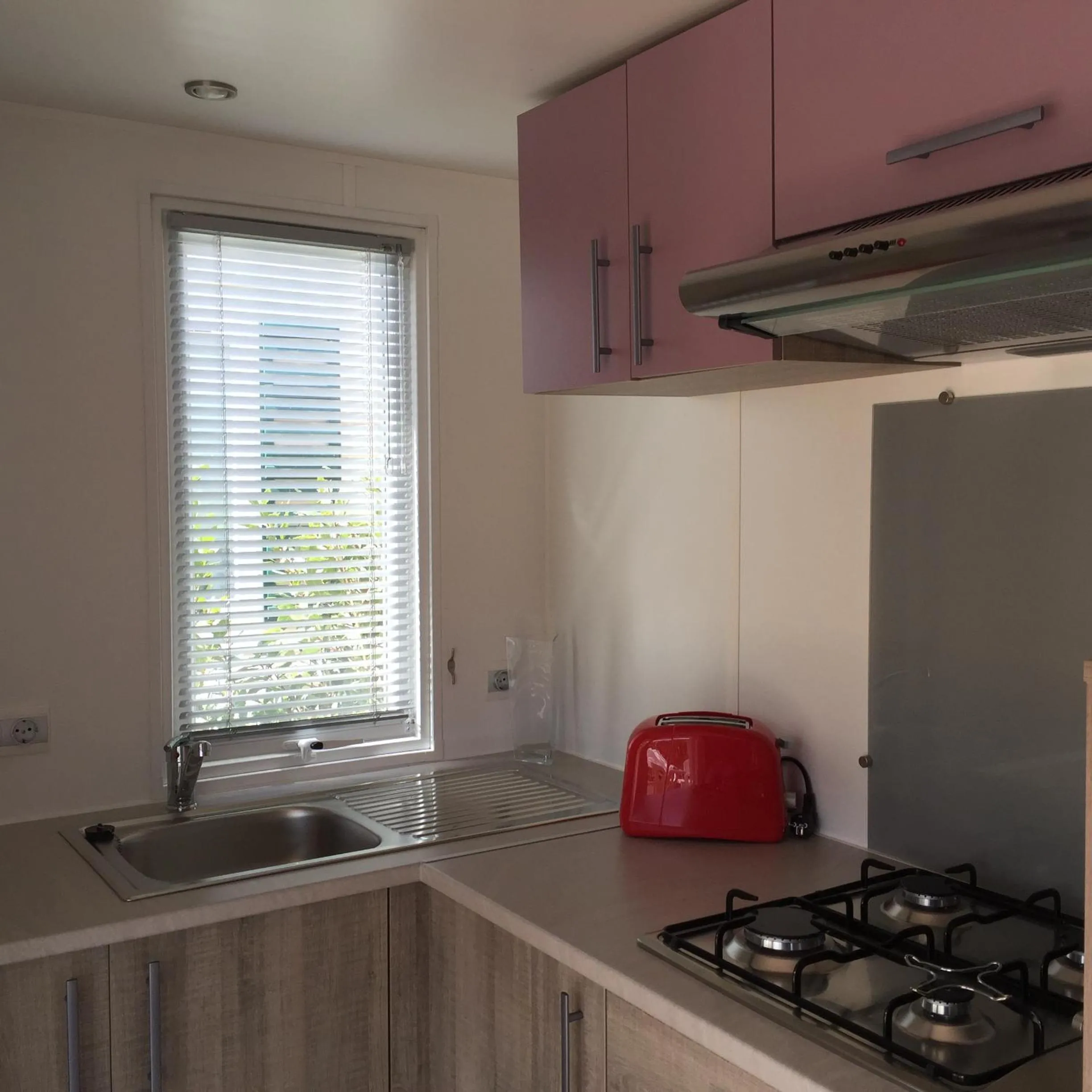 Kitchen or kitchenette in Camping Edy