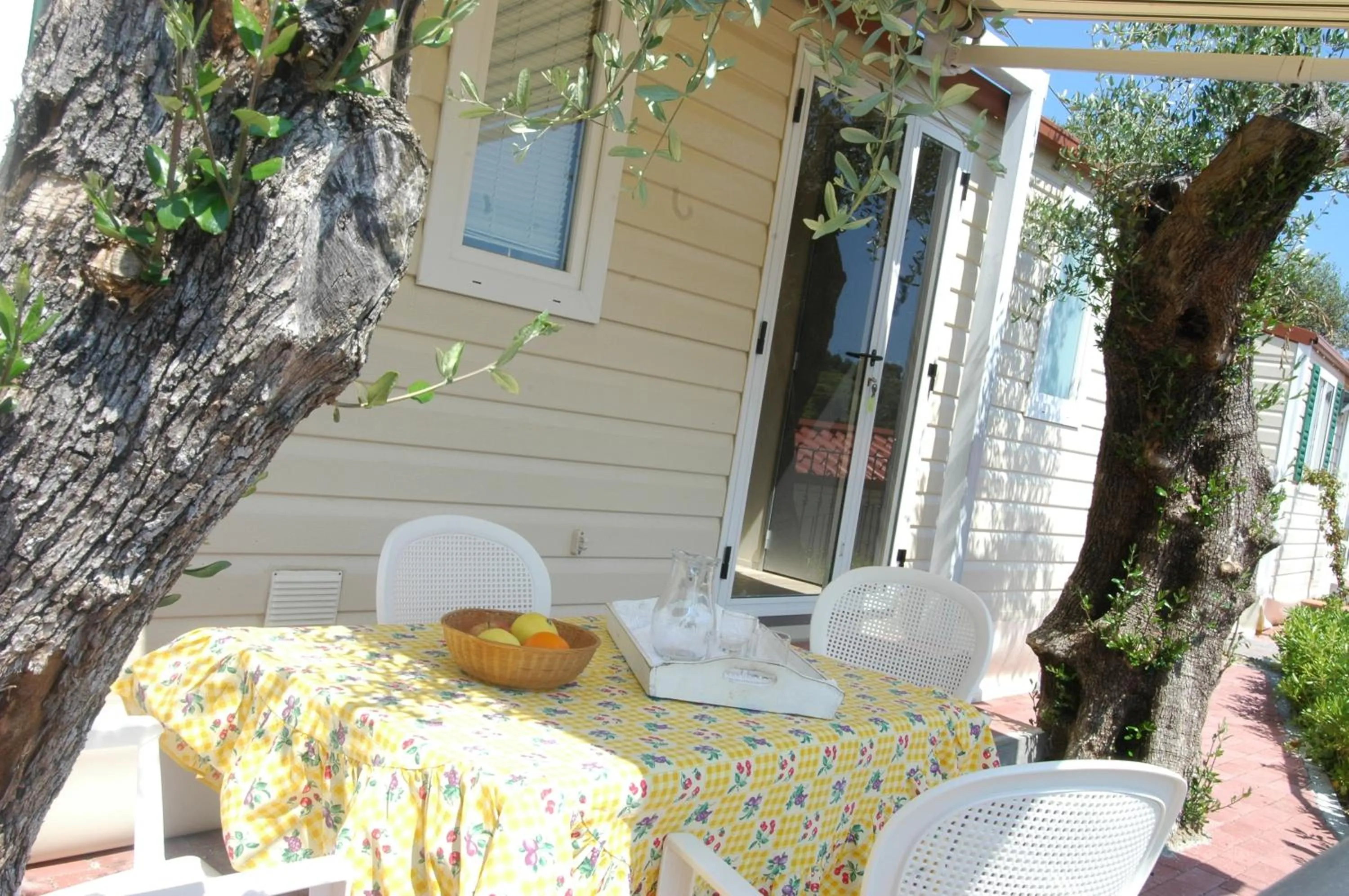 Balcony/Terrace in Camping Edy