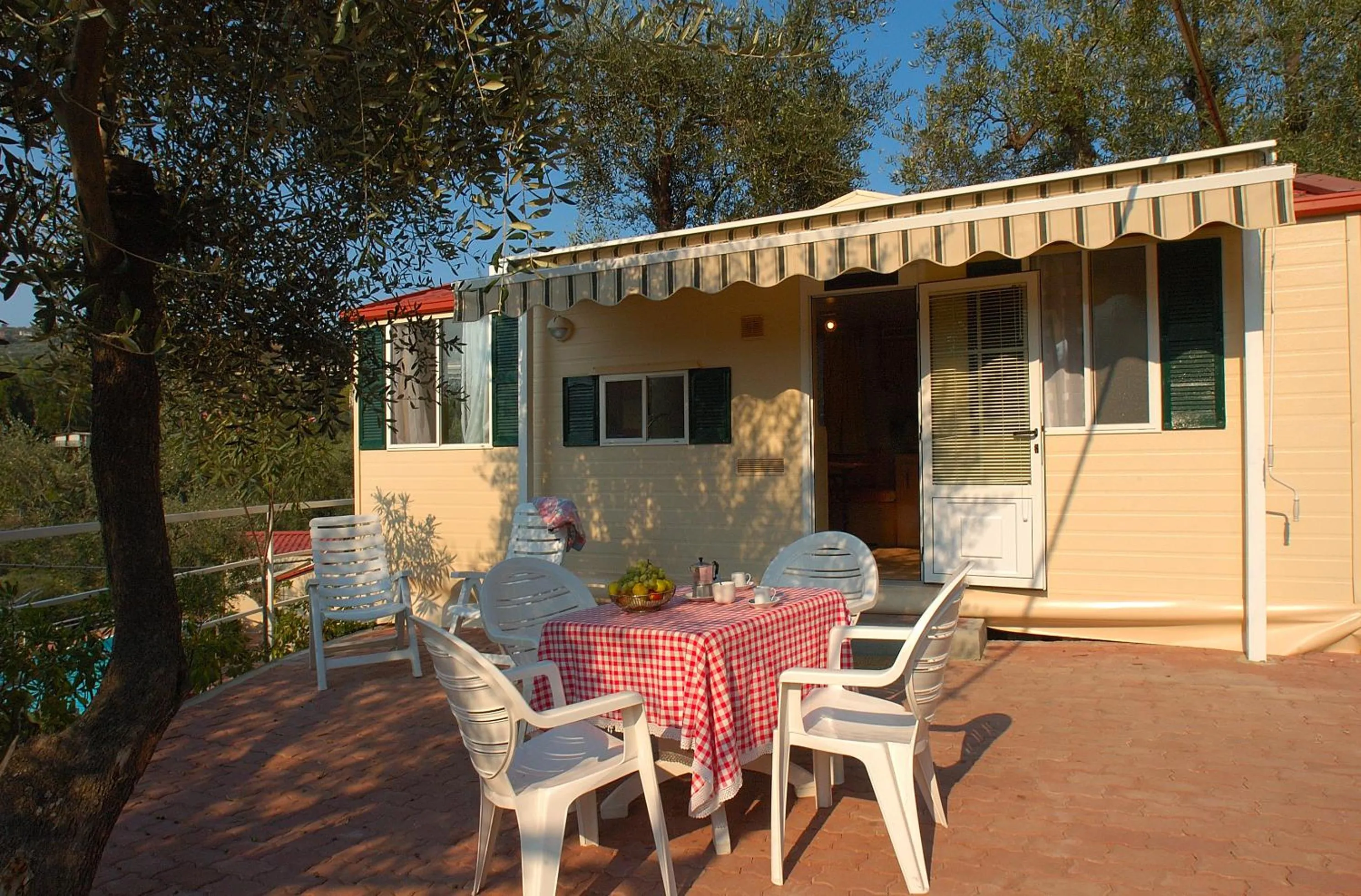 Balcony/Terrace in Camping Edy