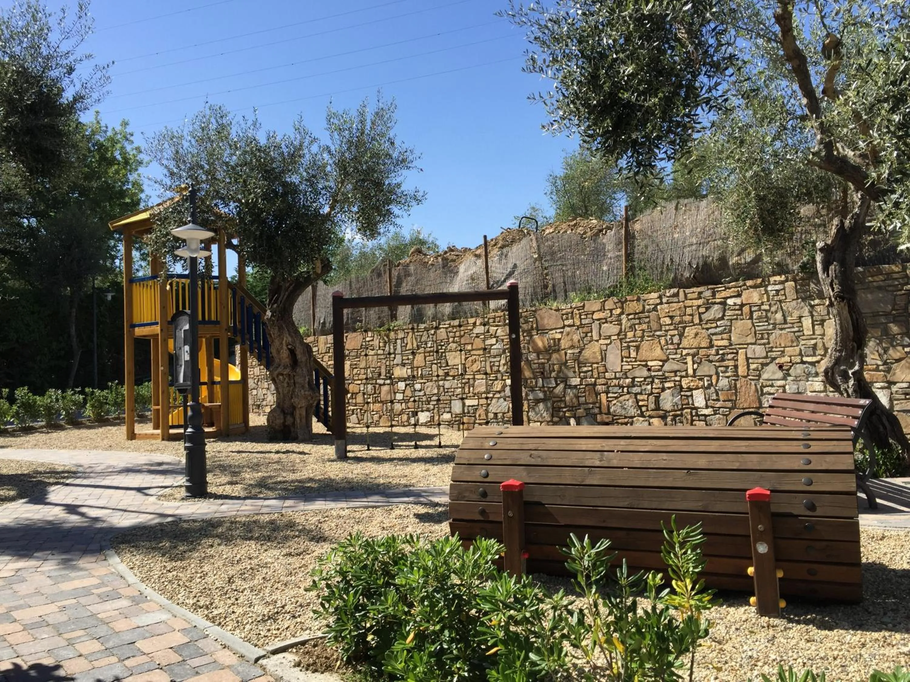 Children play ground in Camping Edy
