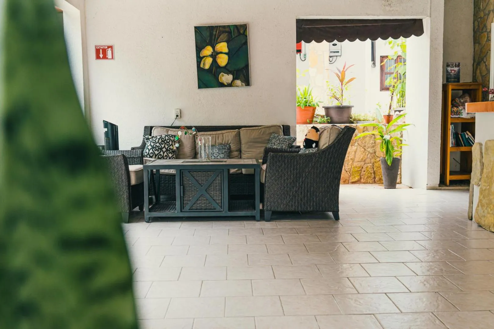 Lobby or reception in Hotel Cañada Internacional