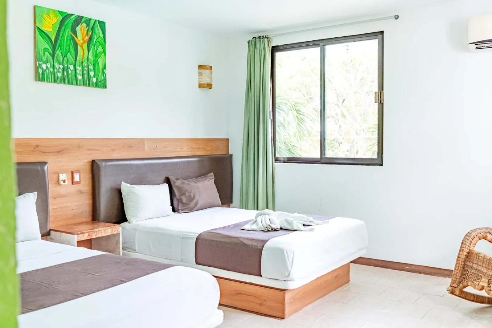 Bed in Hotel Cañada Internacional