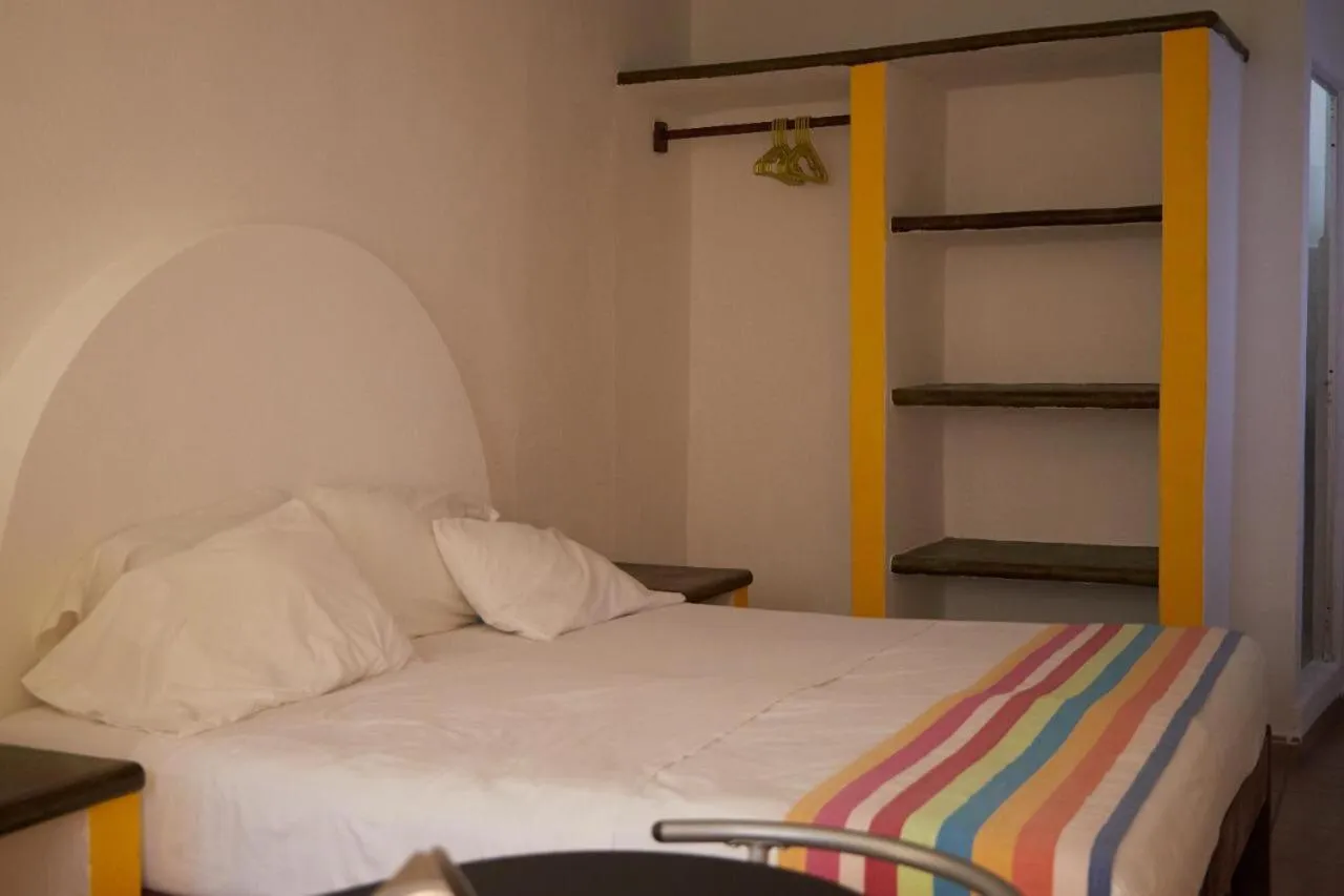 Bed in Pargos Hotel & Cowork