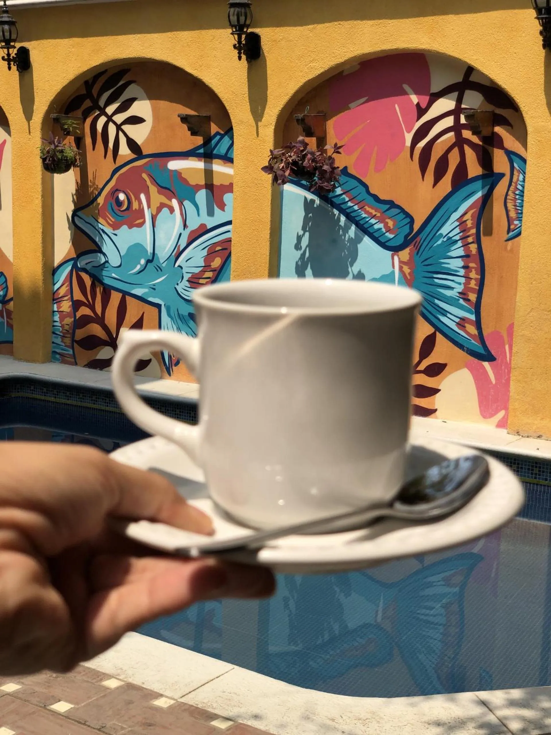 Swimming pool in Pargos Hotel & Cowork