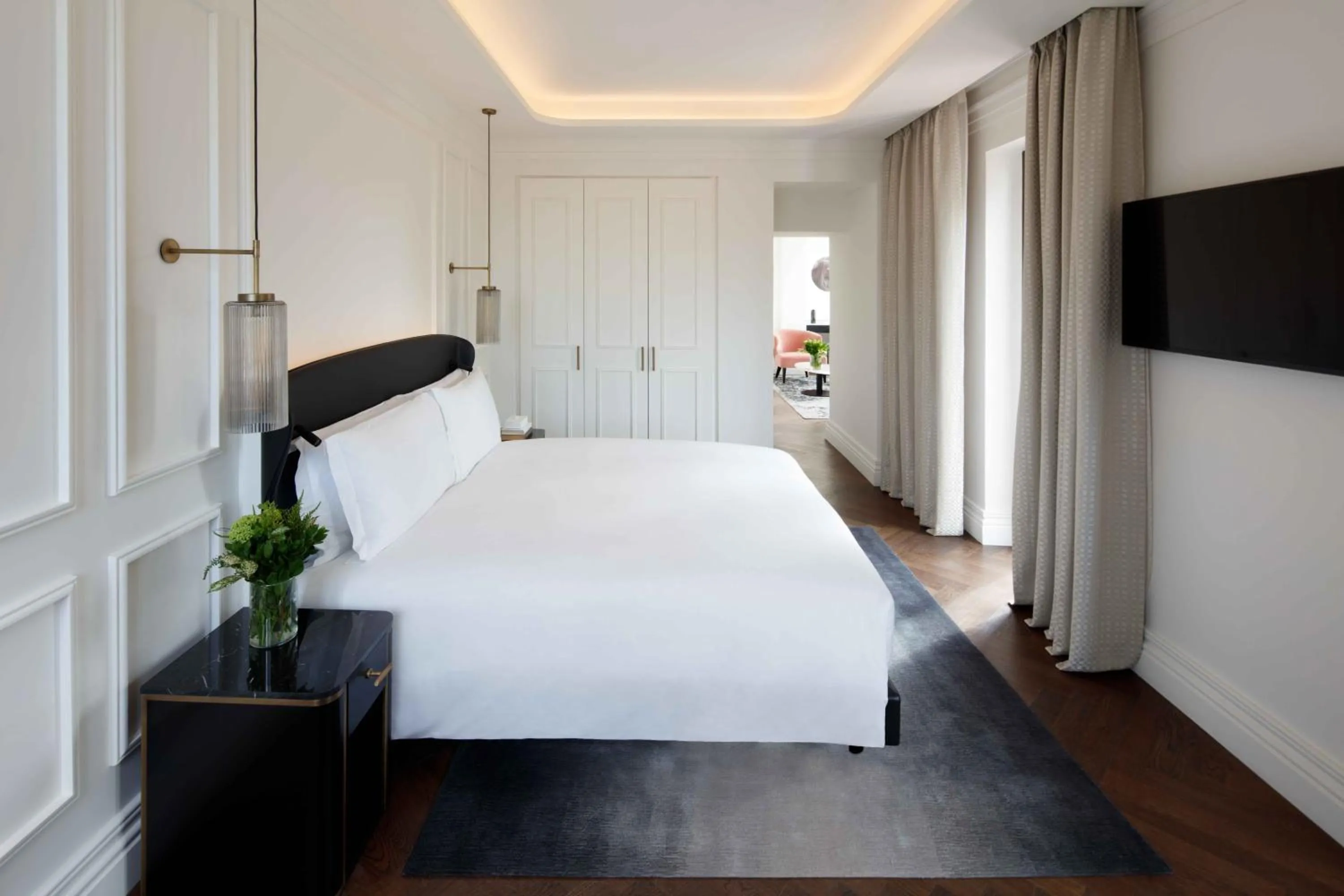 Bed in InterContinental Rome Ambasciatori Palace by IHG