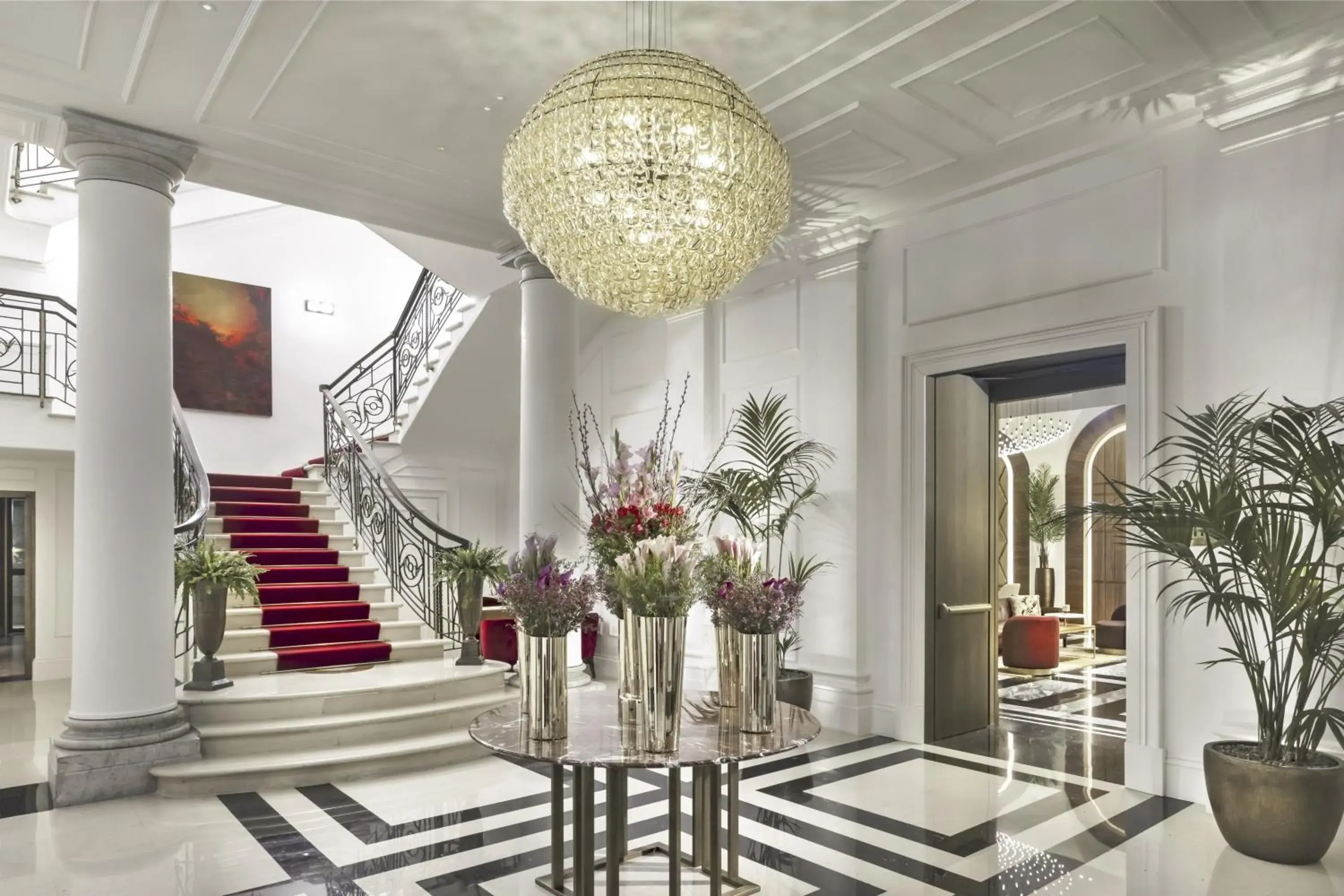 Lobby or reception in InterContinental Rome Ambasciatori Palace by IHG Lobby or reception in InterContinental Rome Ambasciatori Palace by IHG