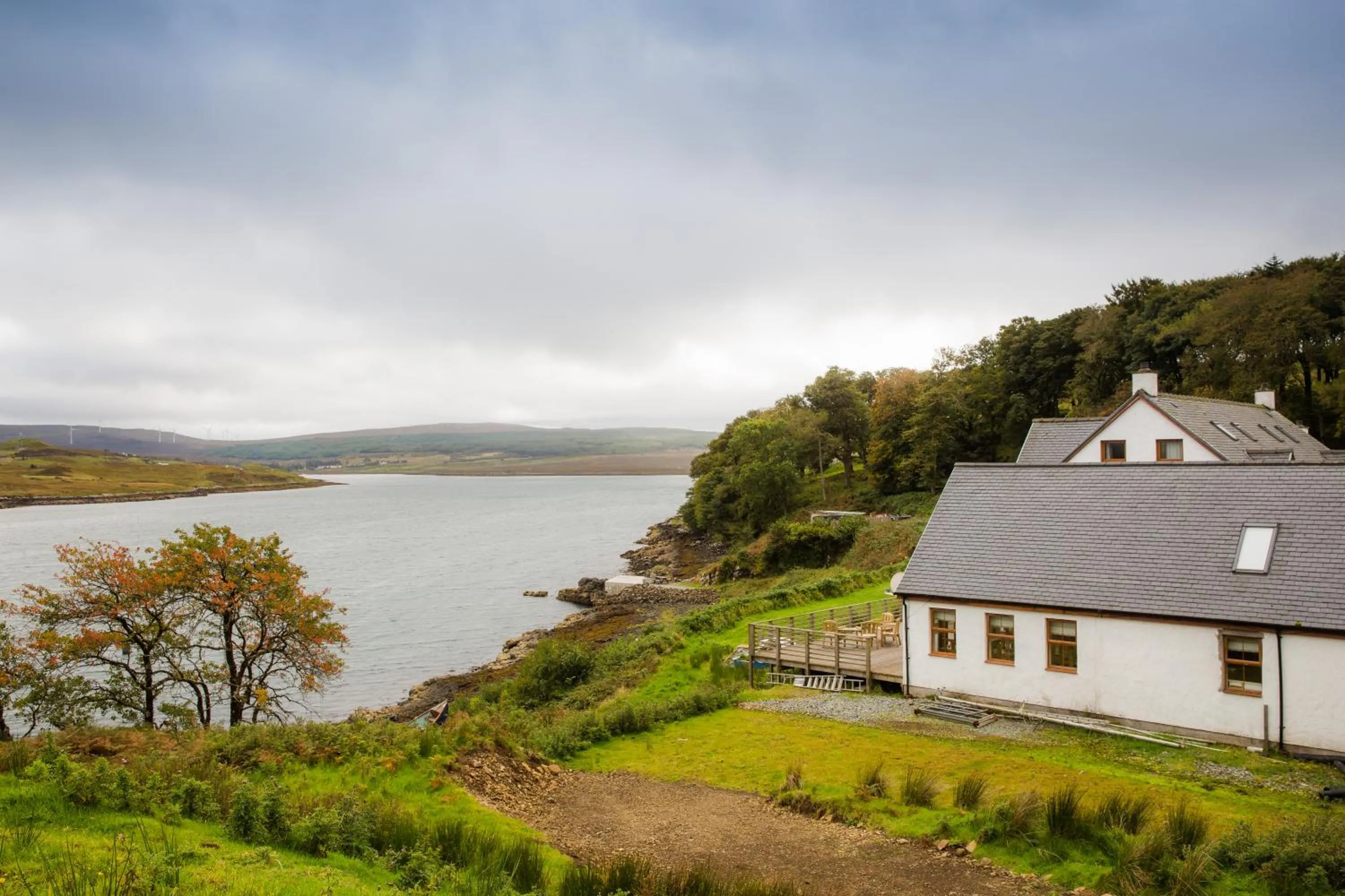 Natural landscape in Redwood House