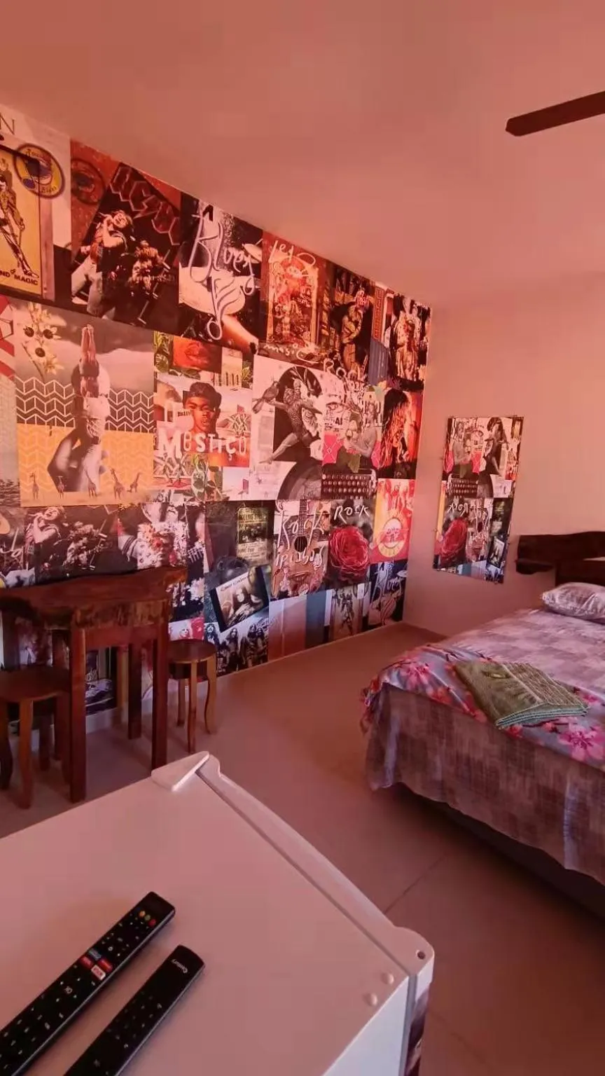 Bed in Pousada Blues