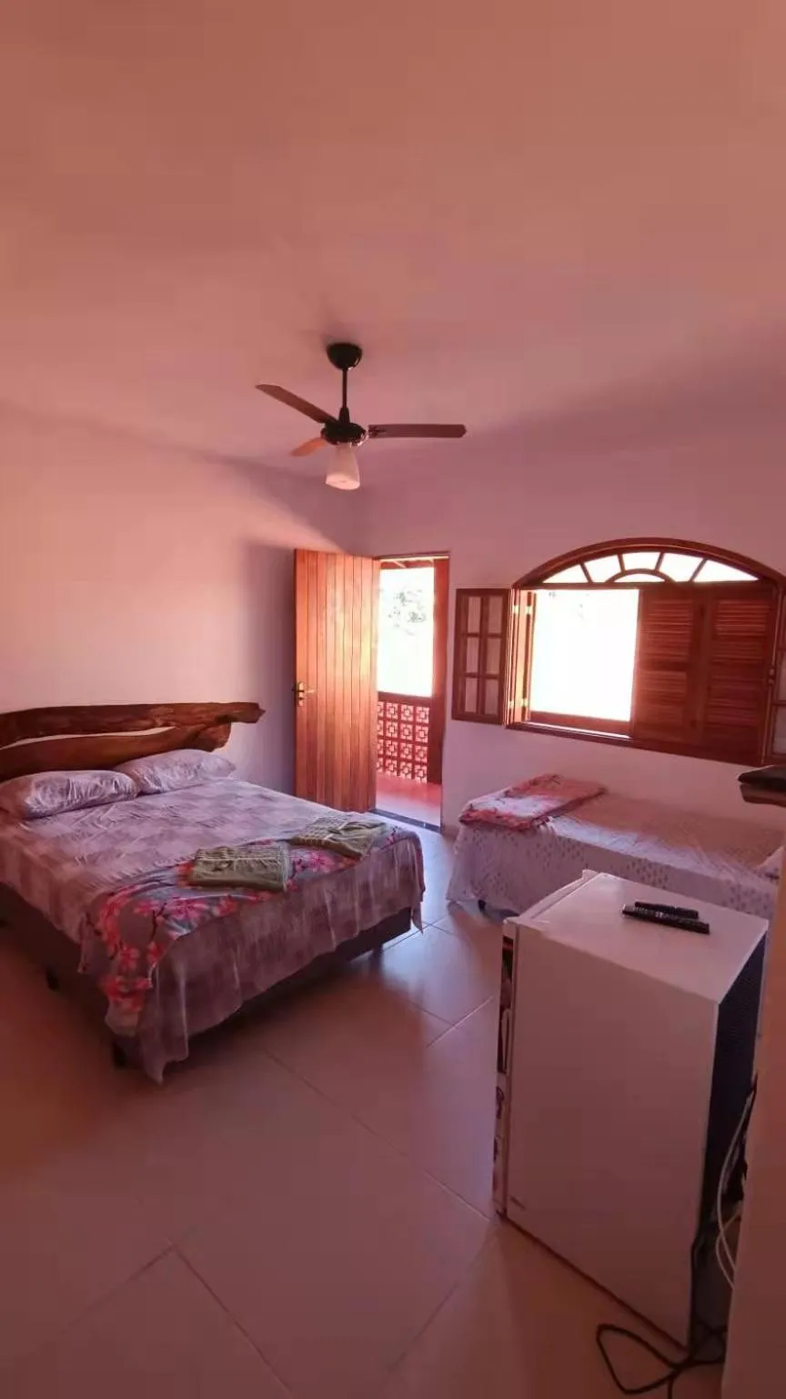 Bed in Pousada Blues