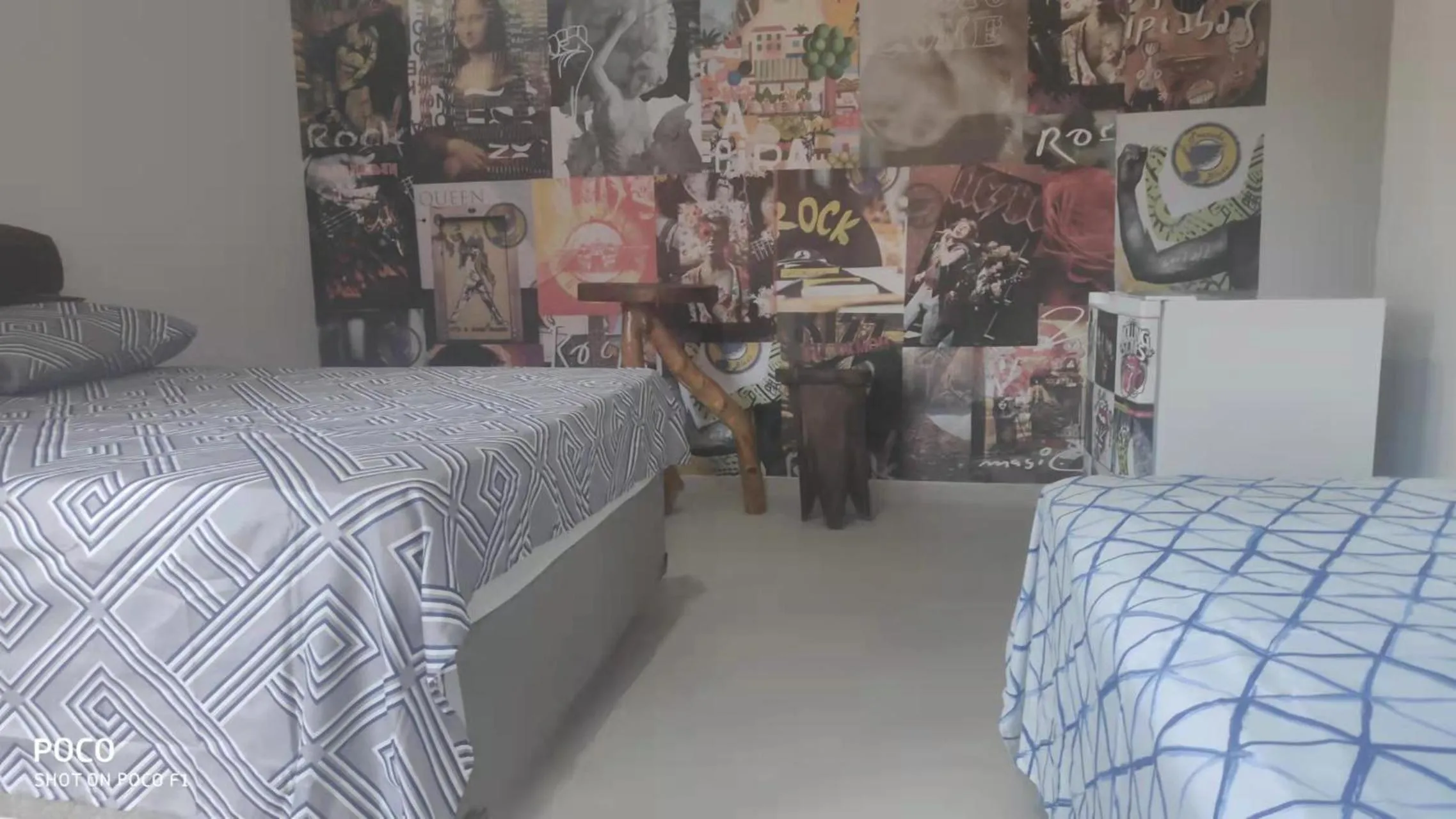 Bed in Pousada Blues