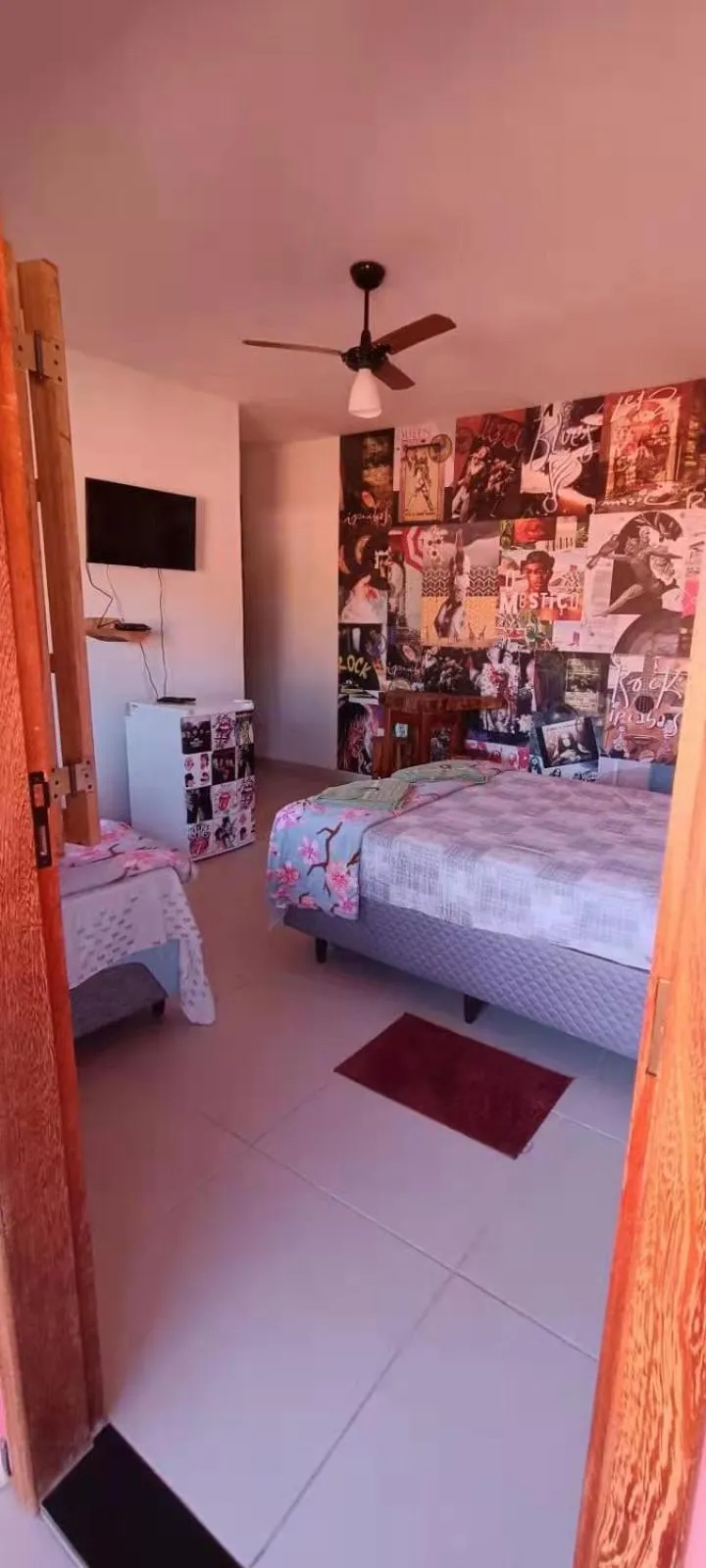 Bed in Pousada Blues