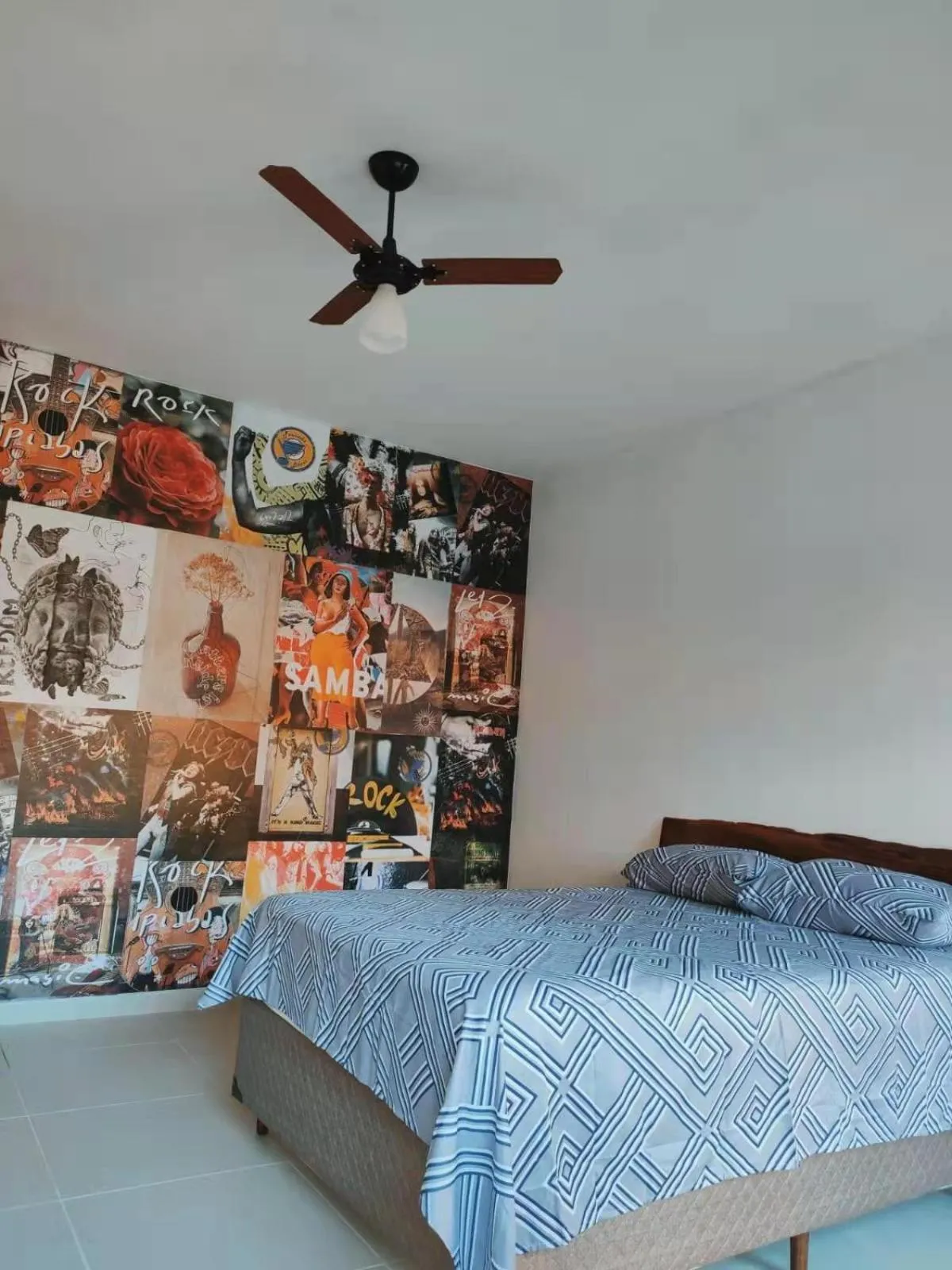 Bed in Pousada Blues