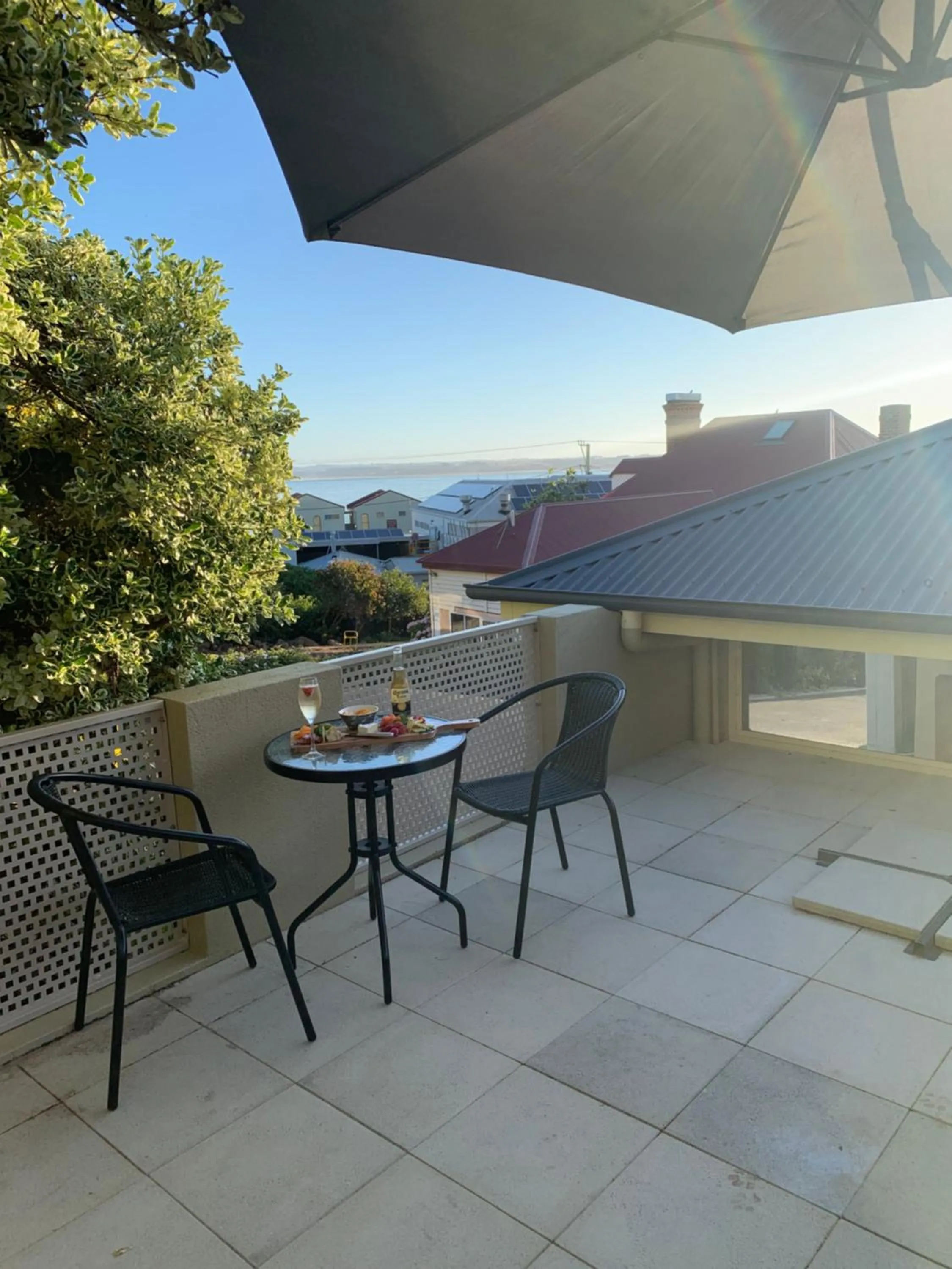 Inner courtyard view in On The Terrace Stanley