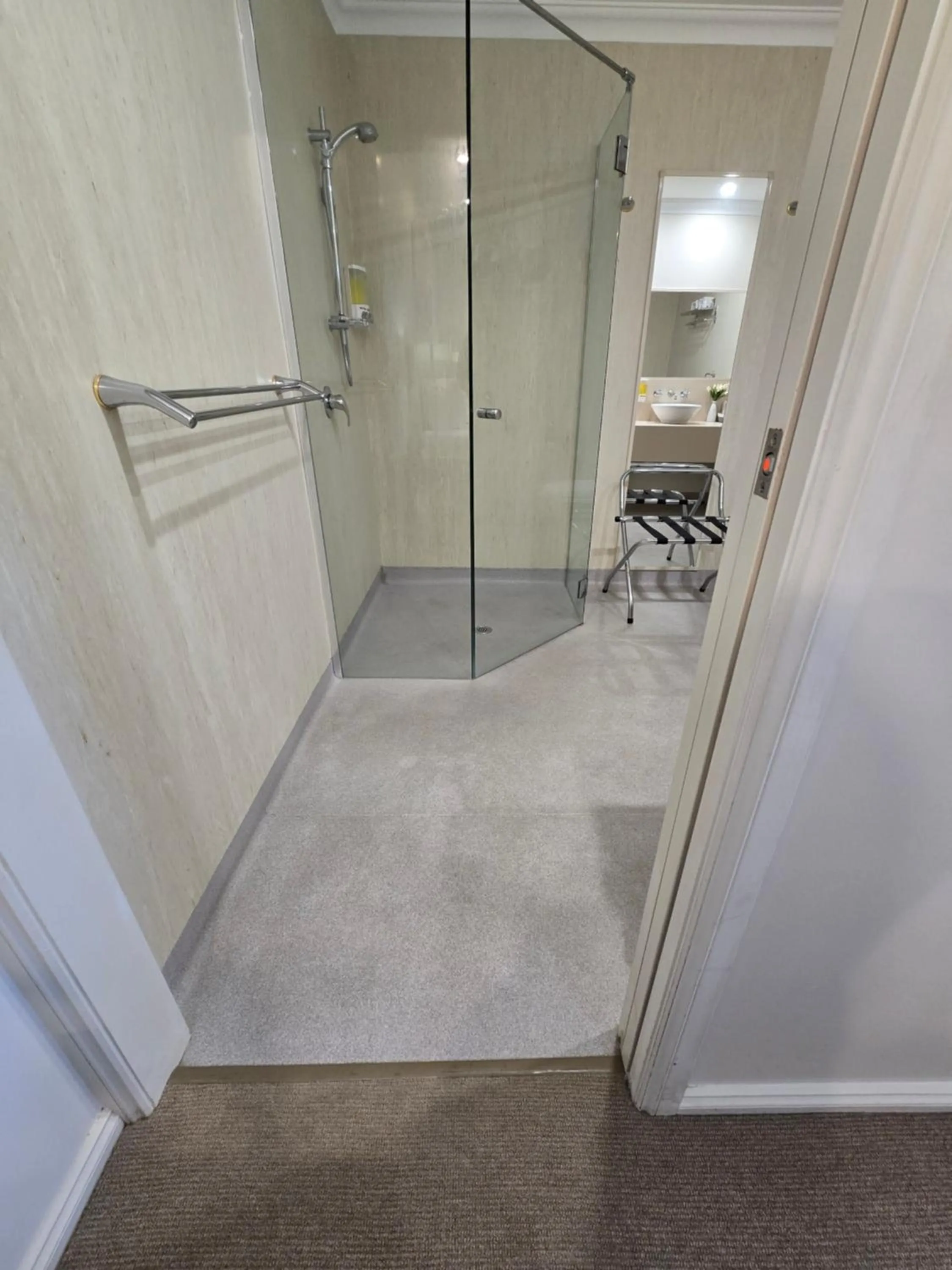 Bathroom in On The Terrace Stanley