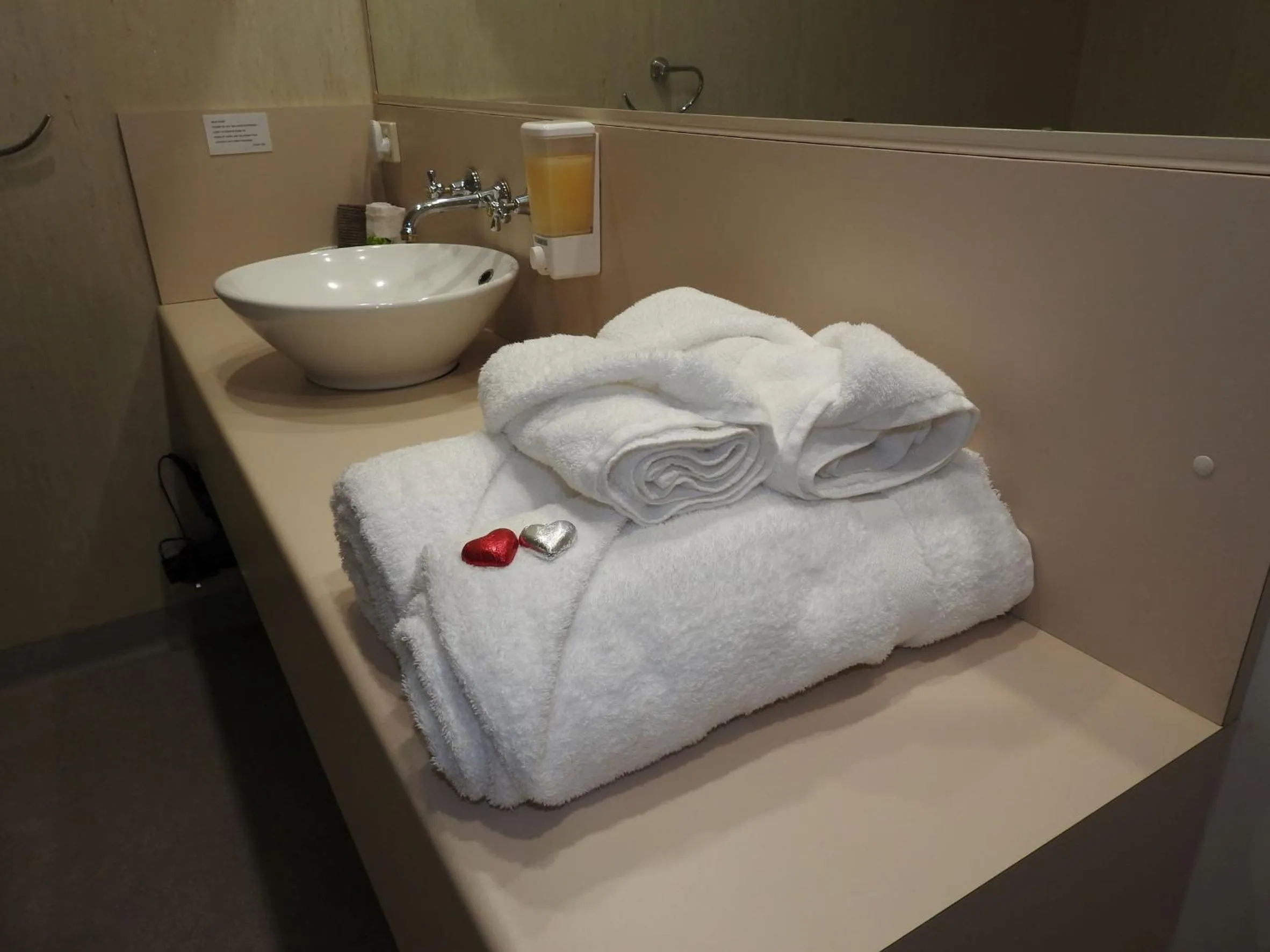 towels, Bed in On The Terrace Stanley