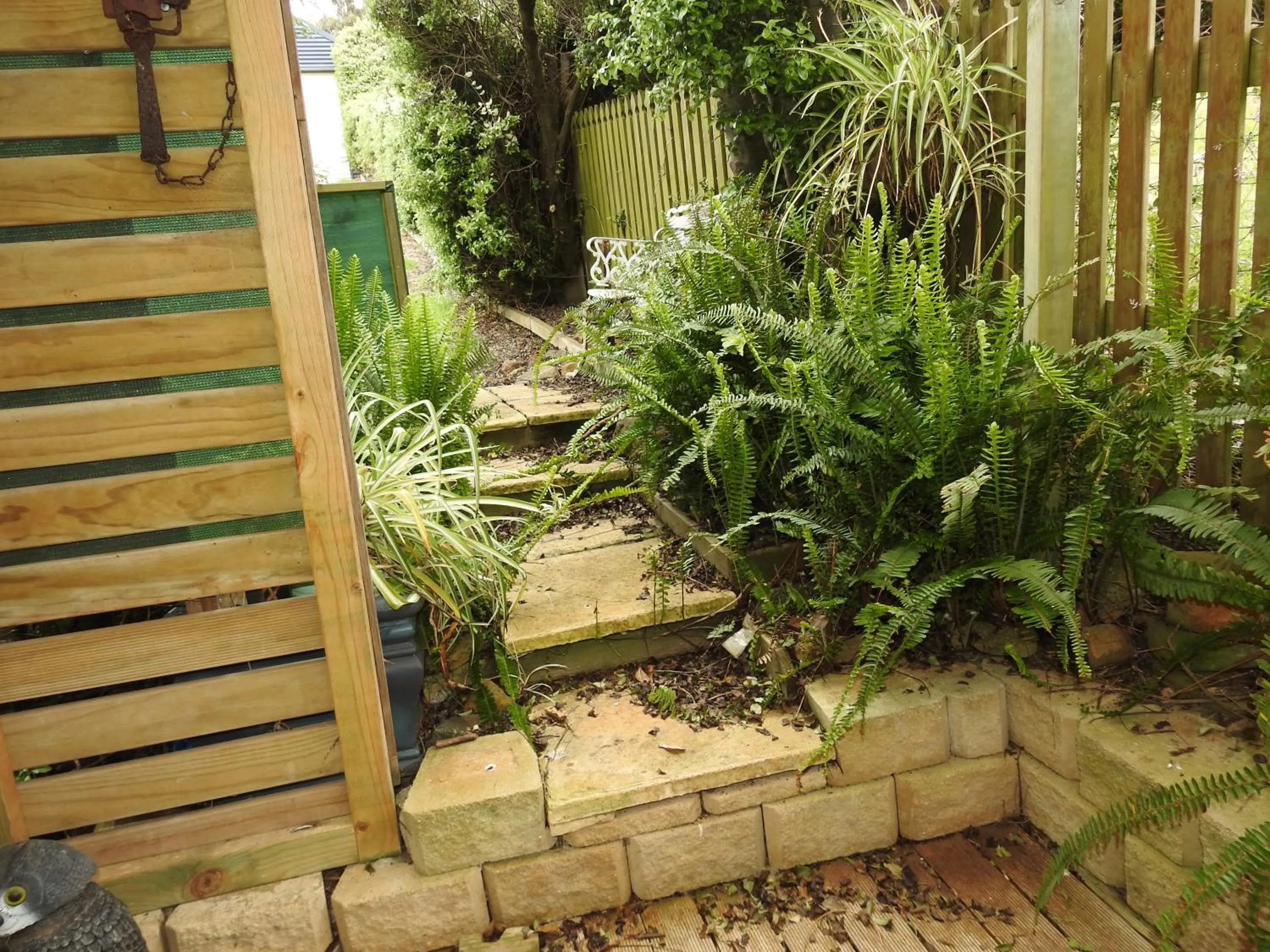 Inner courtyard view in On The Terrace Stanley