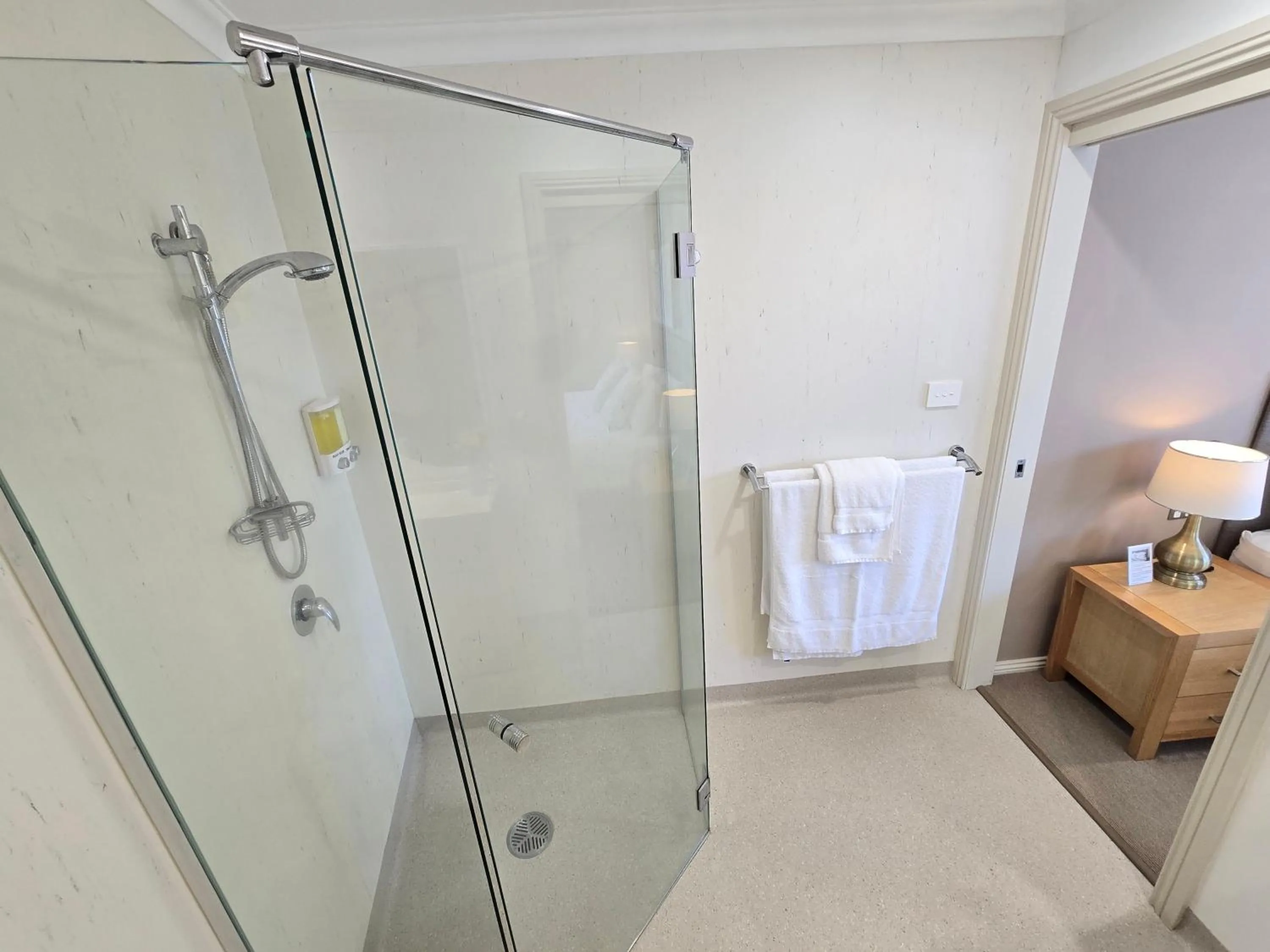 Shower in On The Terrace Stanley