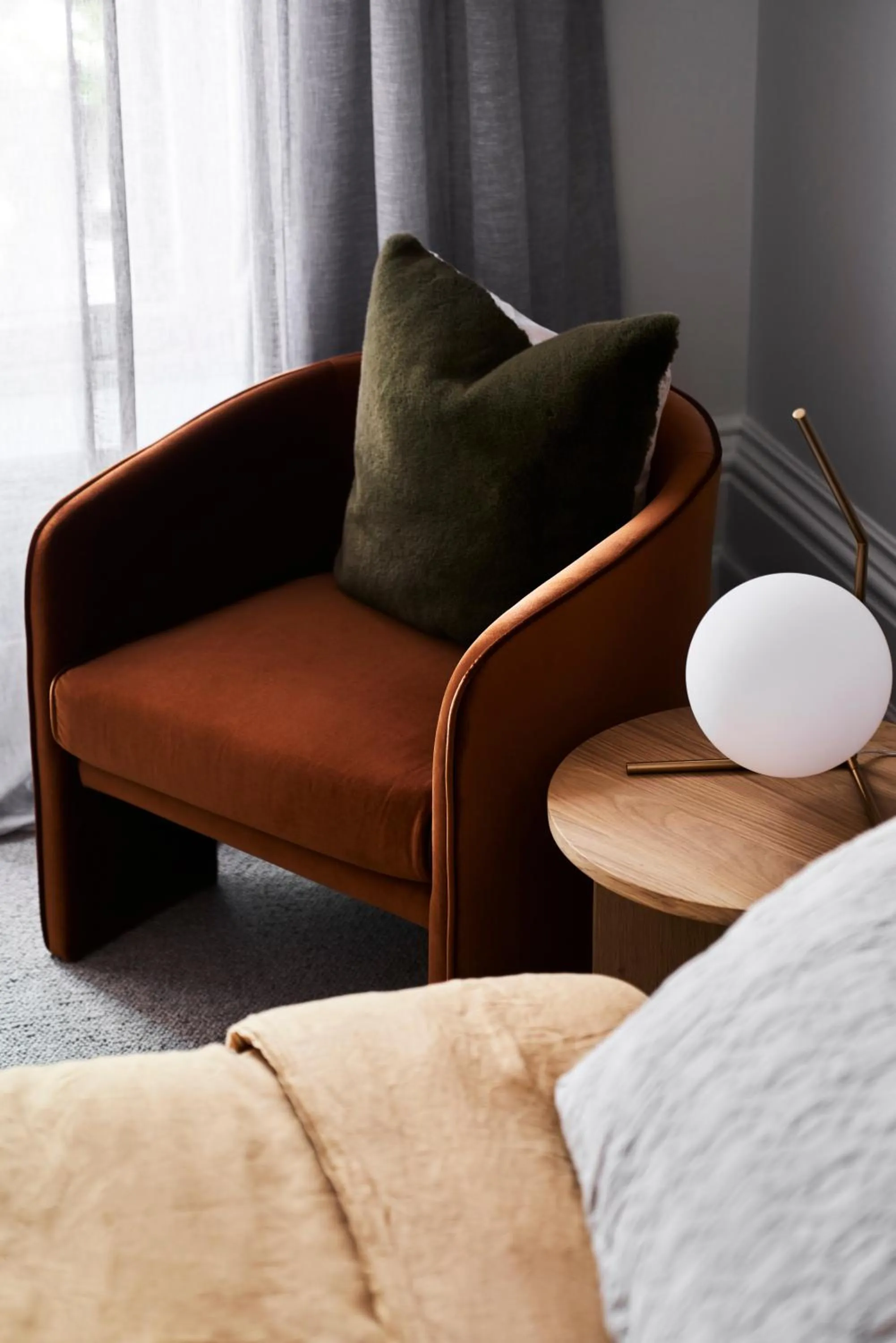 Seating area in Hotel Ernest Bendigo