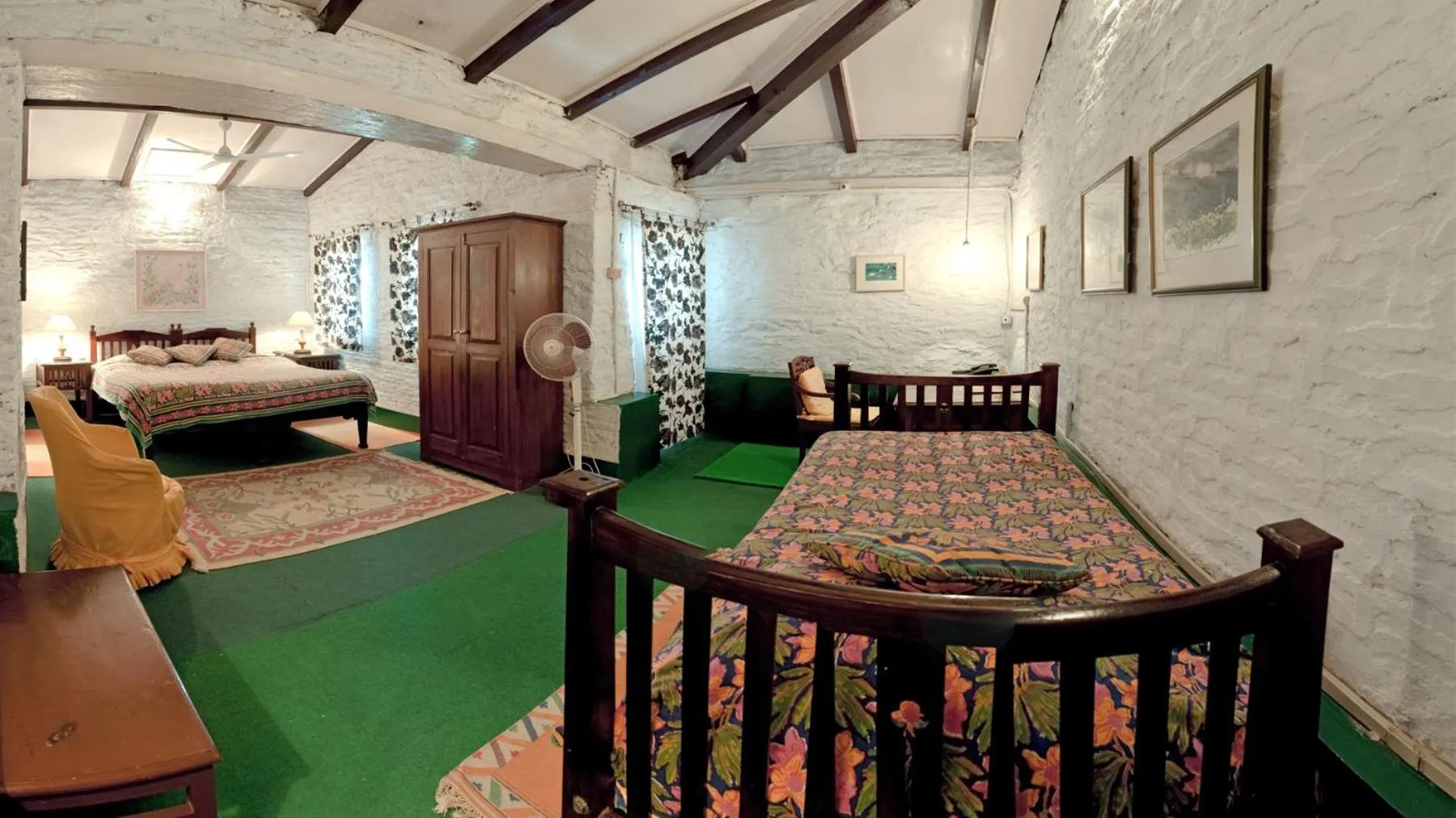 Bed in Neemrana's - Ramgarh Bungalows