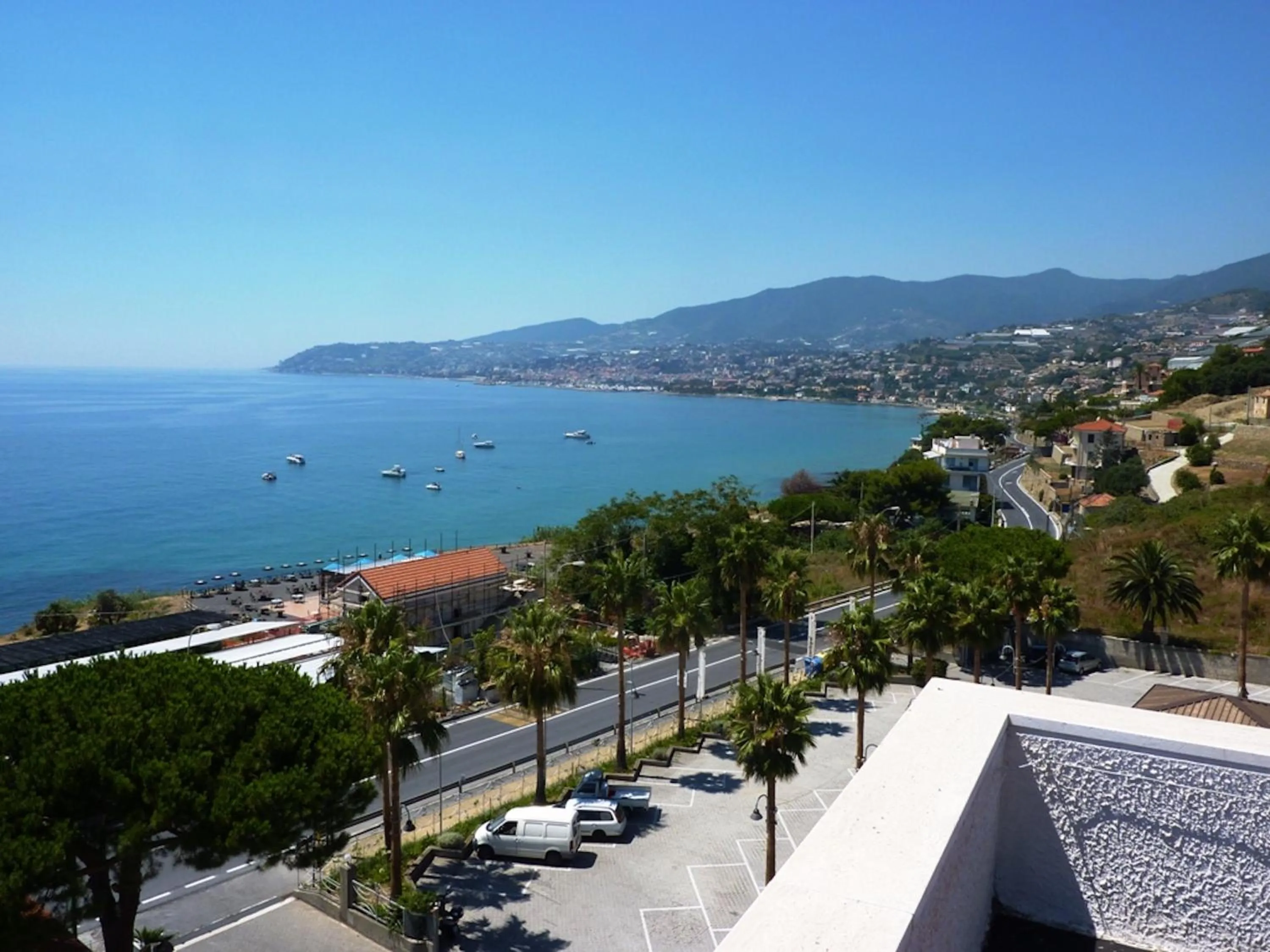 Sea view in Hotel Ariston Montecarlo
