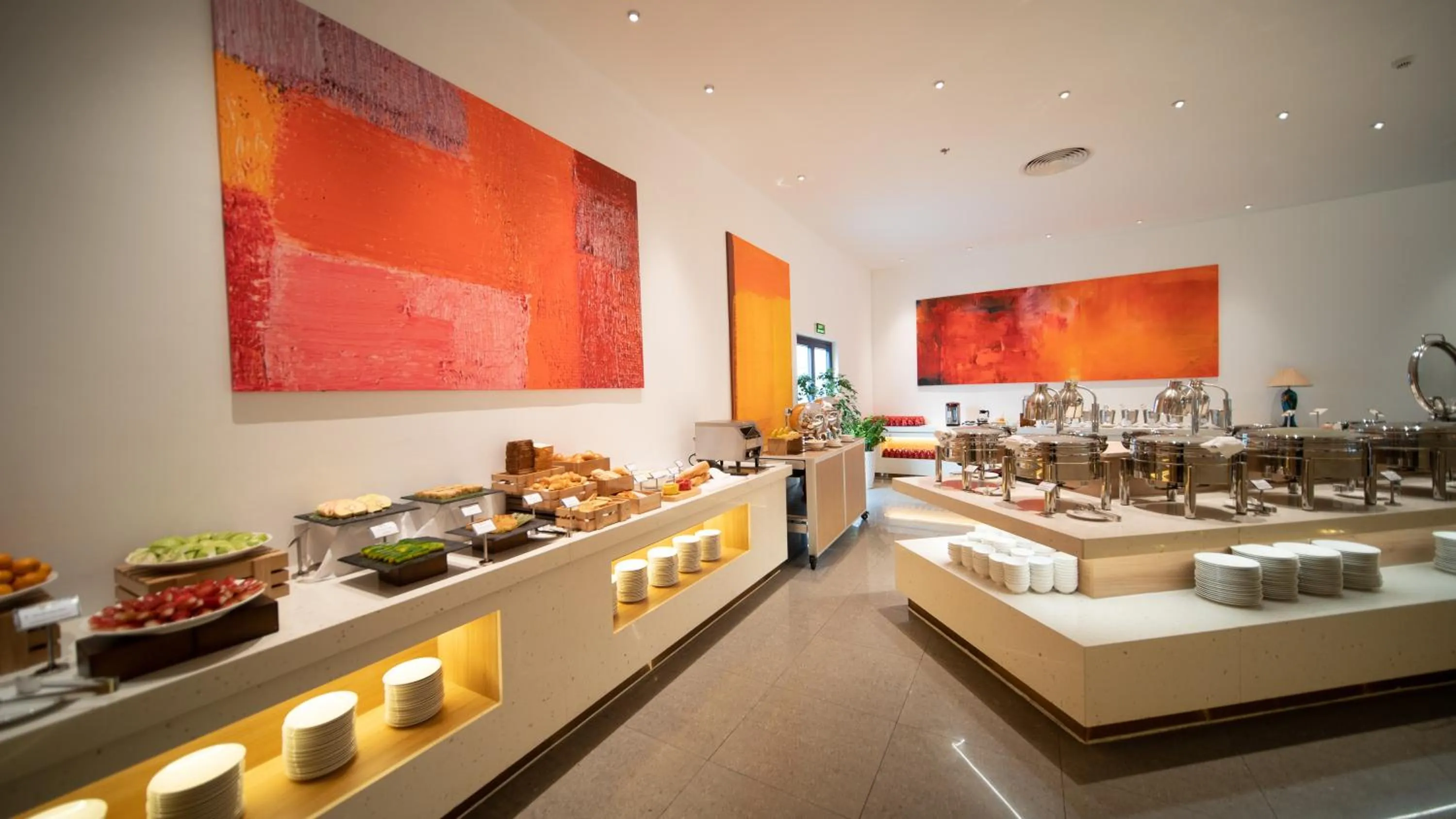 Buffet breakfast in The Empyrean Cam Ranh Beach Resort