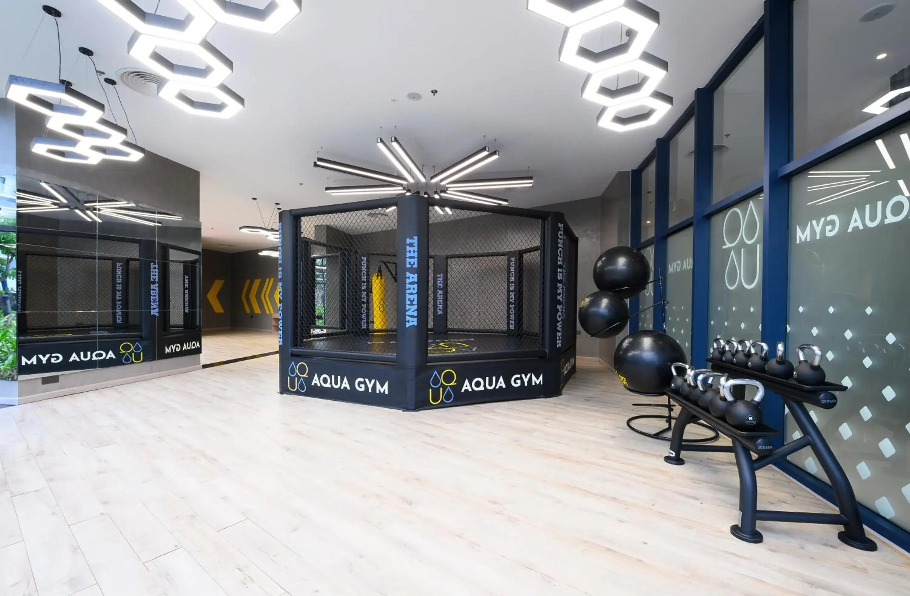 Fitness centre/facilities in The Empyrean Cam Ranh Beach Resort Fitness centre/facilities in The Empyrean Cam Ranh Beach Resort