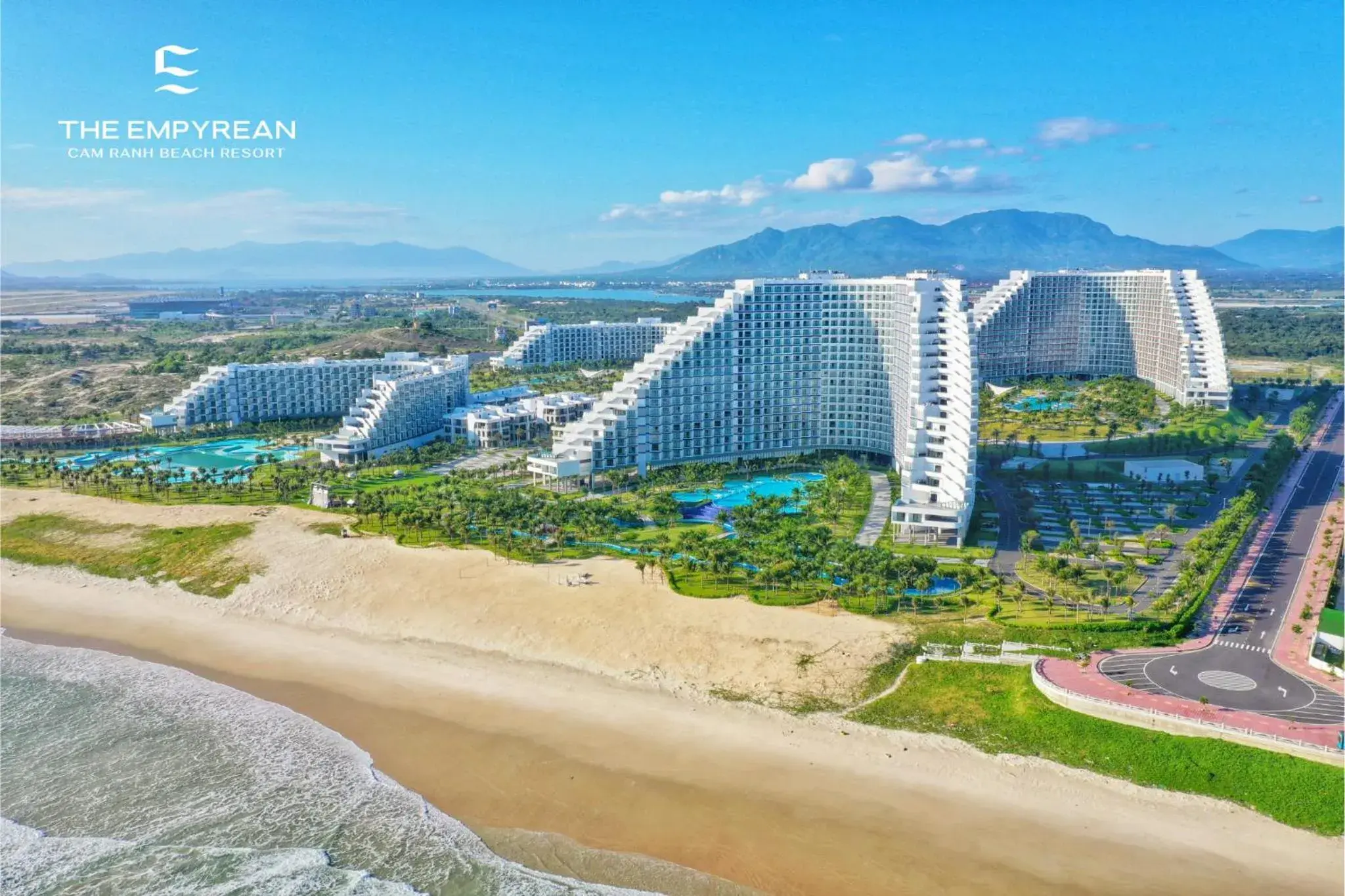 Property building in The Empyrean Cam Ranh Beach Resort Property building in The Empyrean Cam Ranh Beach Resort