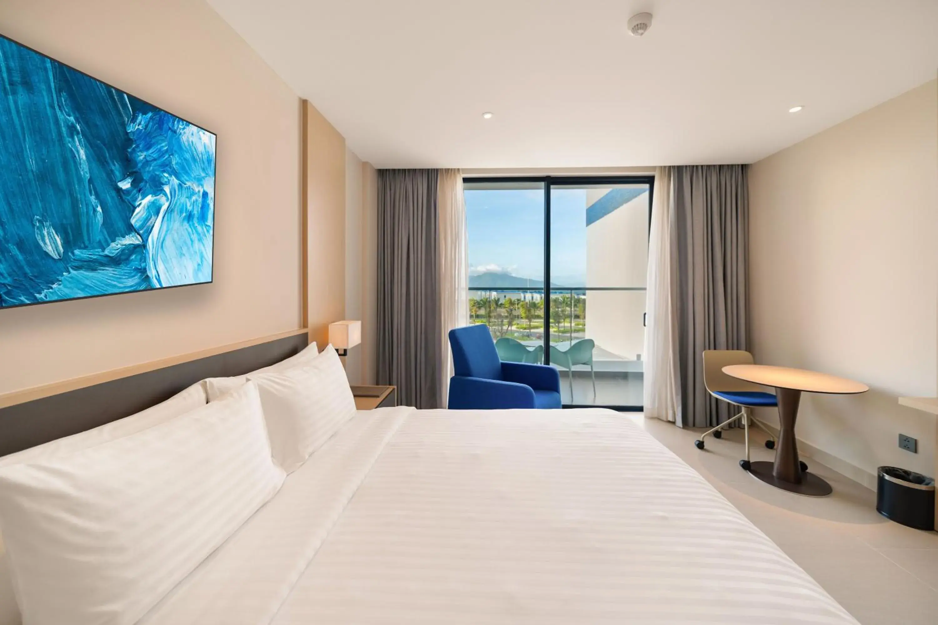 View (from property/room), Bed in The Empyrean Cam Ranh Beach Resort View (from property/room), Bed in The Empyrean Cam Ranh Beach Resort
