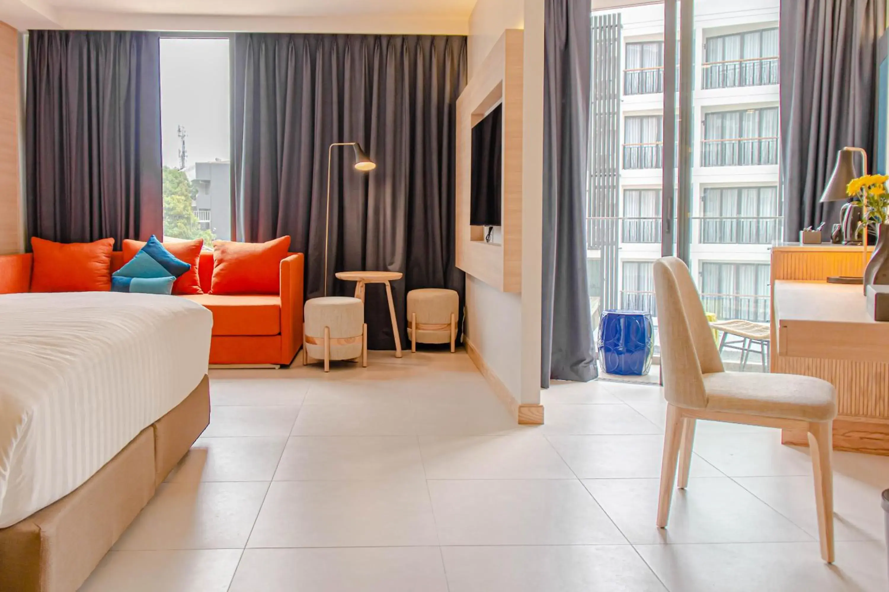 Bed in GLOW Mira Karon Beach Bed in GLOW Mira Karon Beach