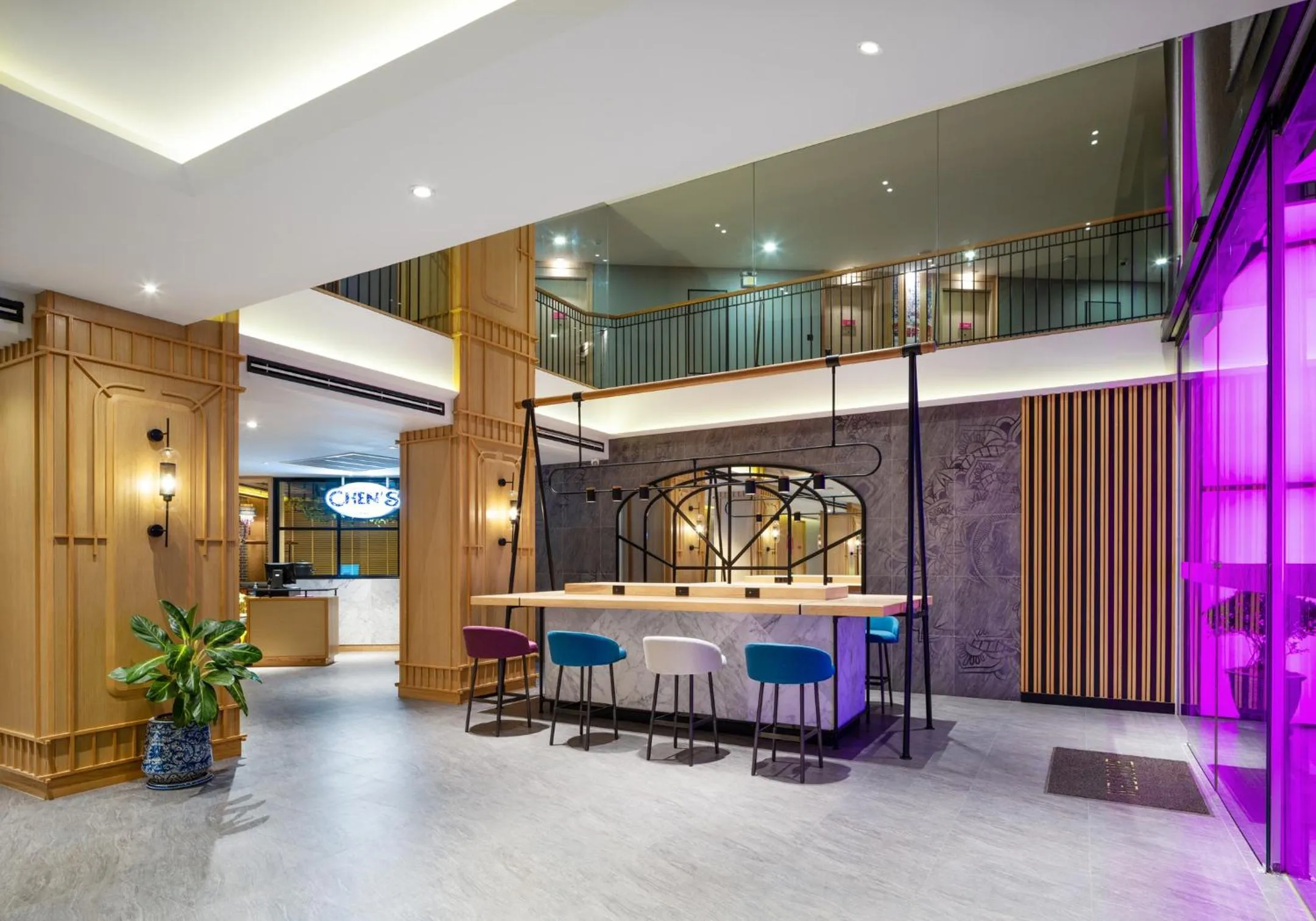 Lobby or reception in GLOW Mira Karon Beach