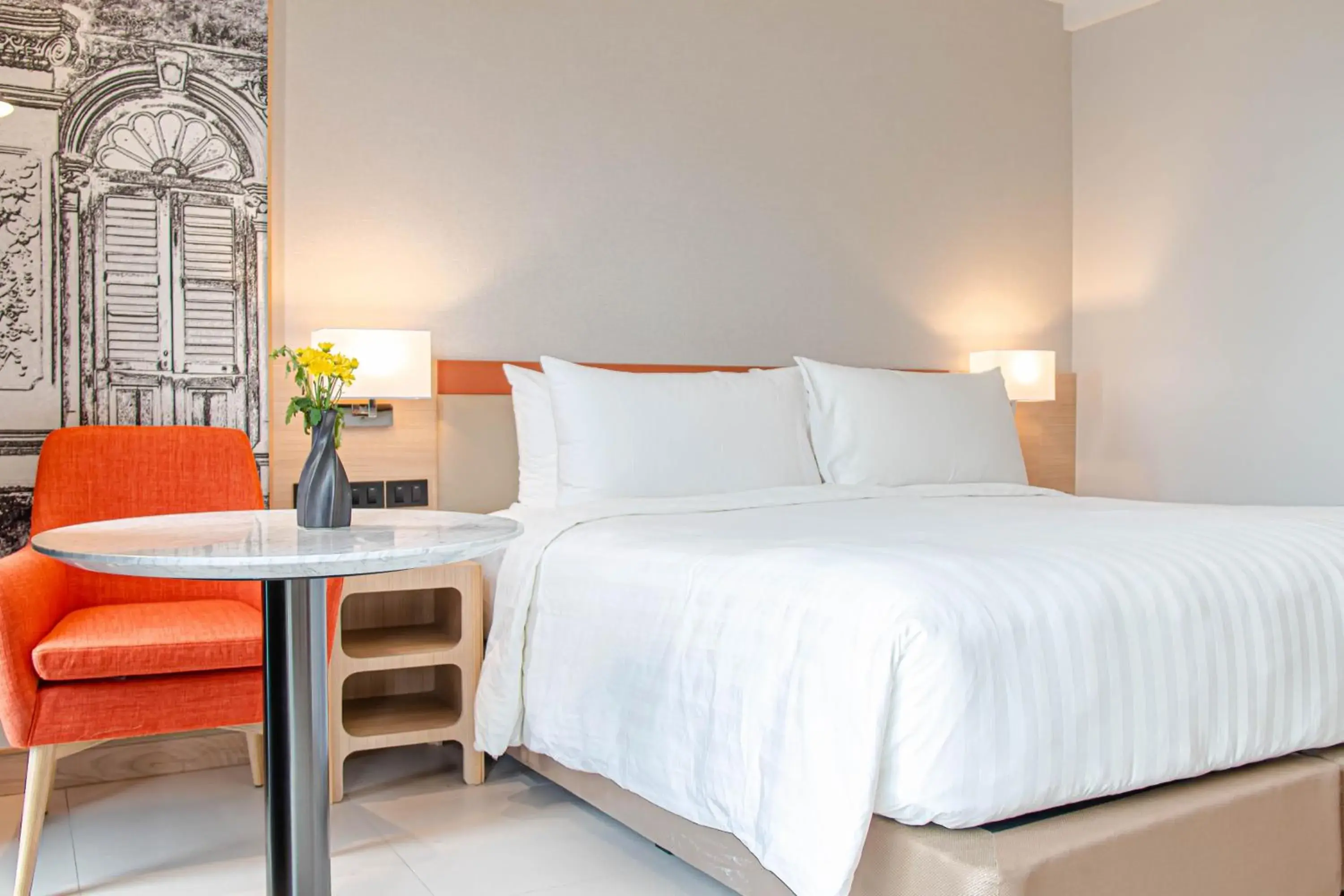 Bed in GLOW Mira Karon Beach Bed in GLOW Mira Karon Beach