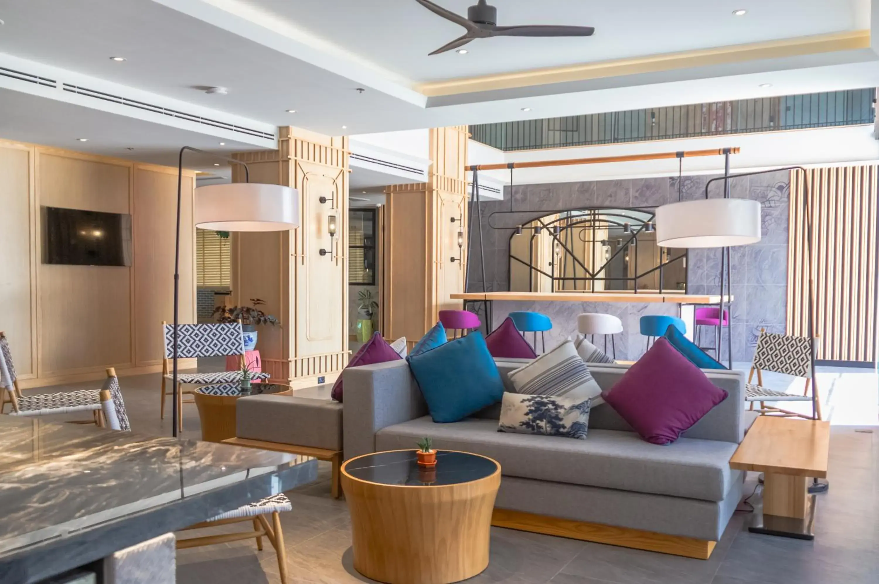 Lobby or reception in GLOW Mira Karon Beach Lobby or reception in GLOW Mira Karon Beach