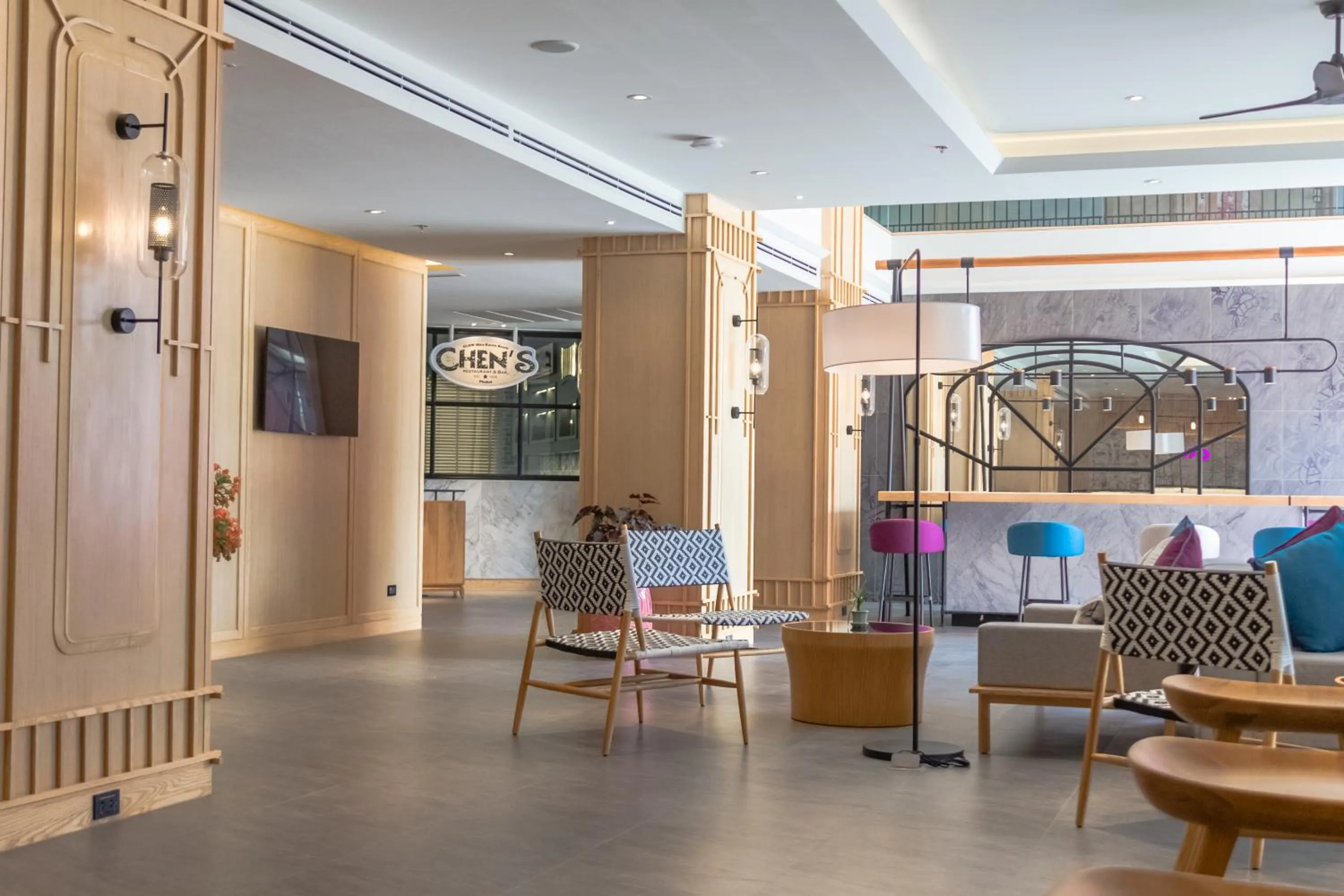 Lobby or reception in GLOW Mira Karon Beach