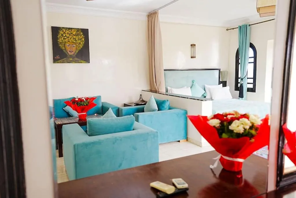 Living room in Weedan Hôtel Marrakech