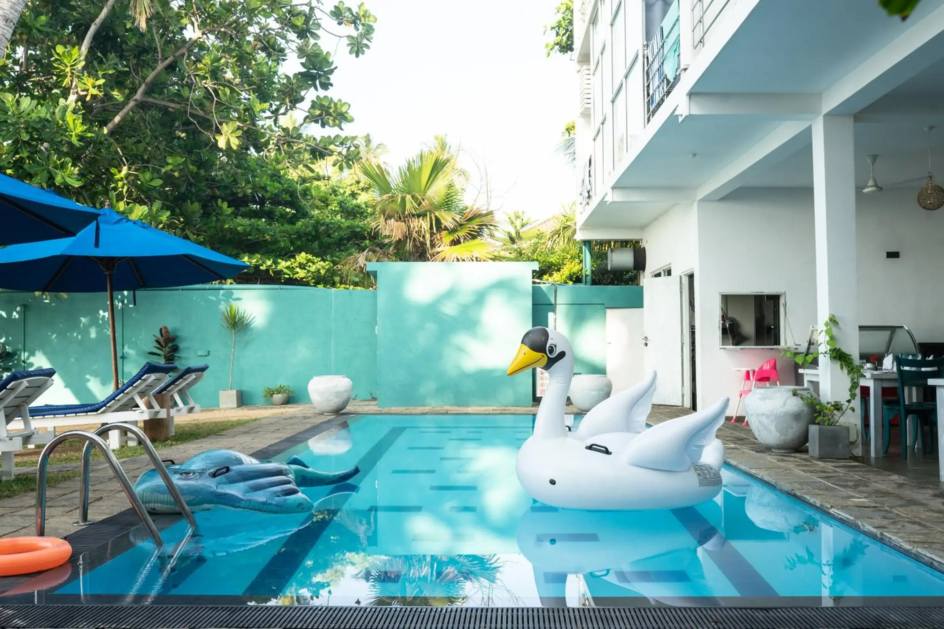 Swimming pool in Smeralda Resorts Dikwella Swimming pool in Smeralda Resorts Dikwella