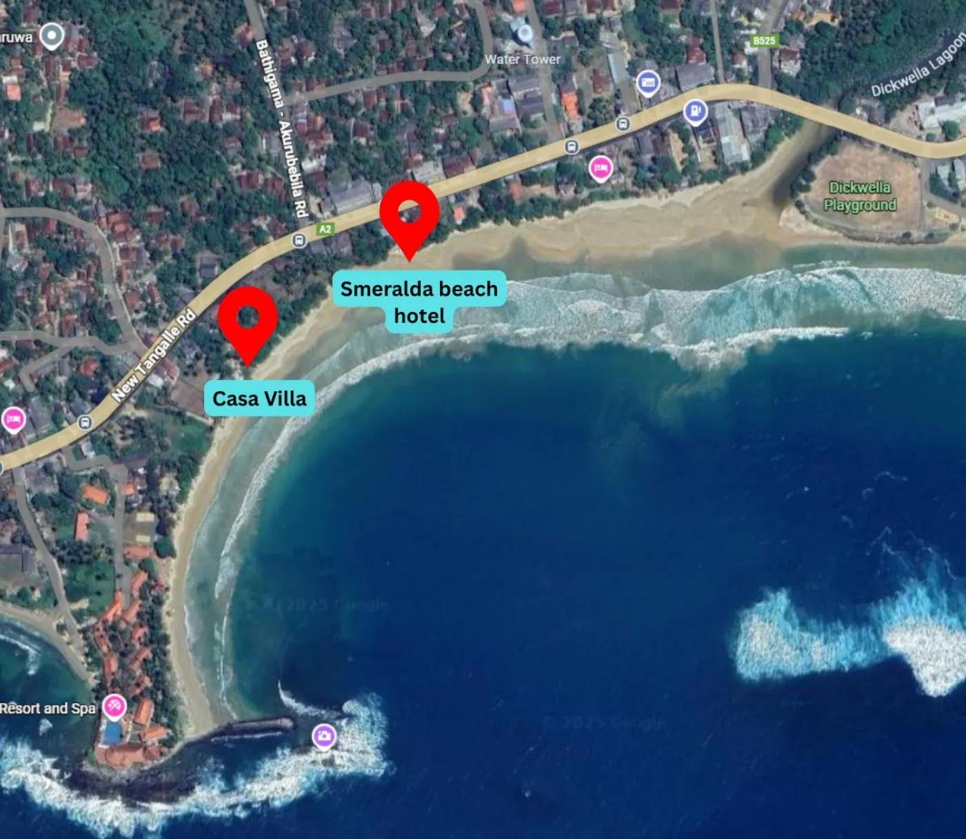 Neighbourhood in Smeralda Resorts Dikwella