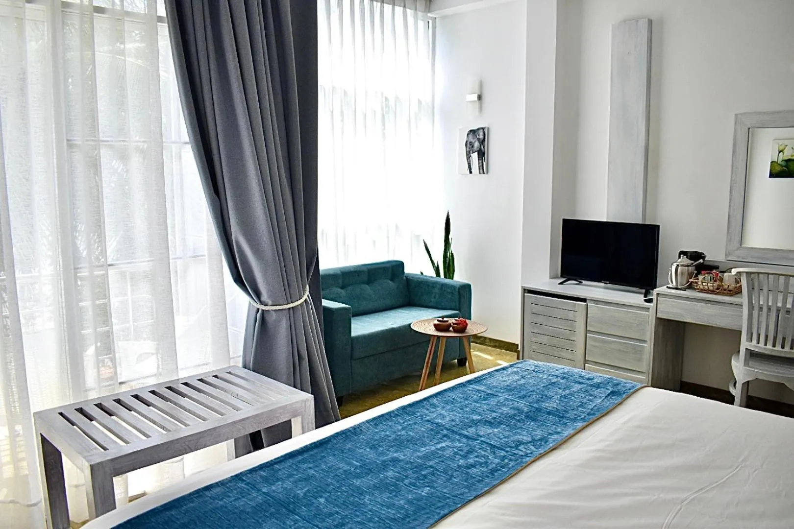 Bedroom, Bed in Smeralda Resorts Dikwella