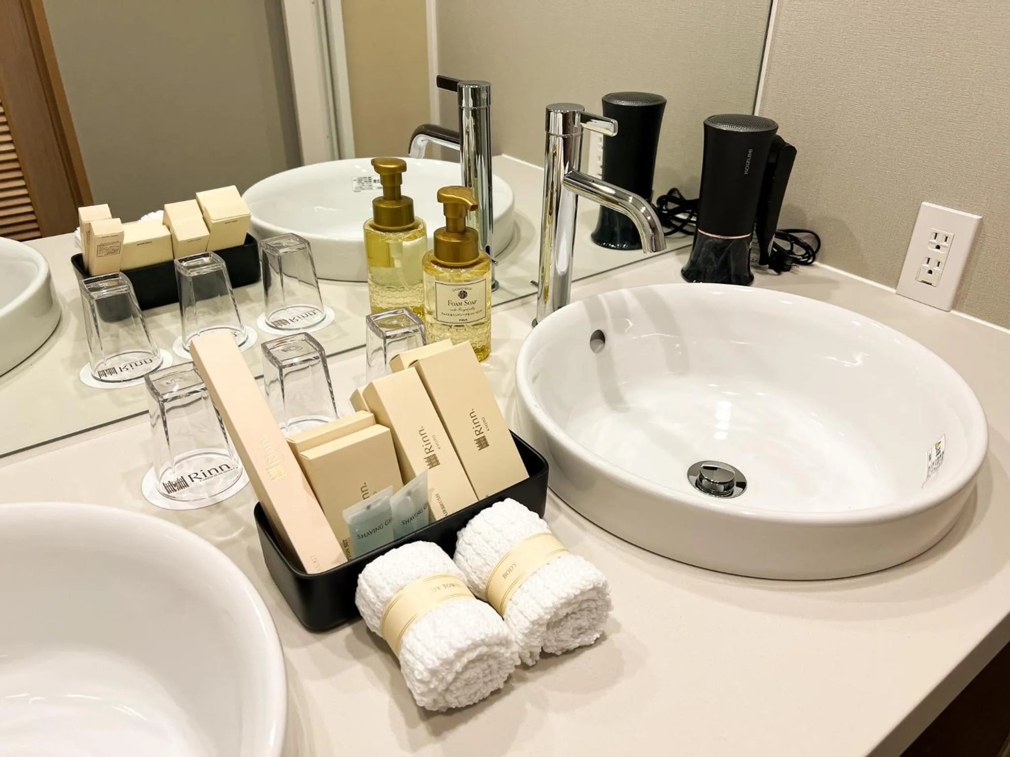 Bathroom in Rinn Kyoto Station