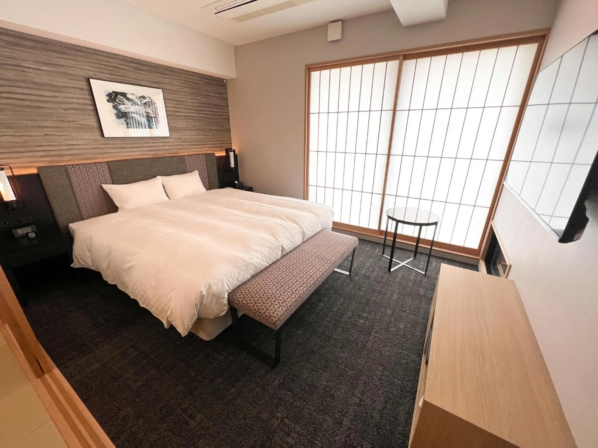 Bed in Rinn Kyoto Station